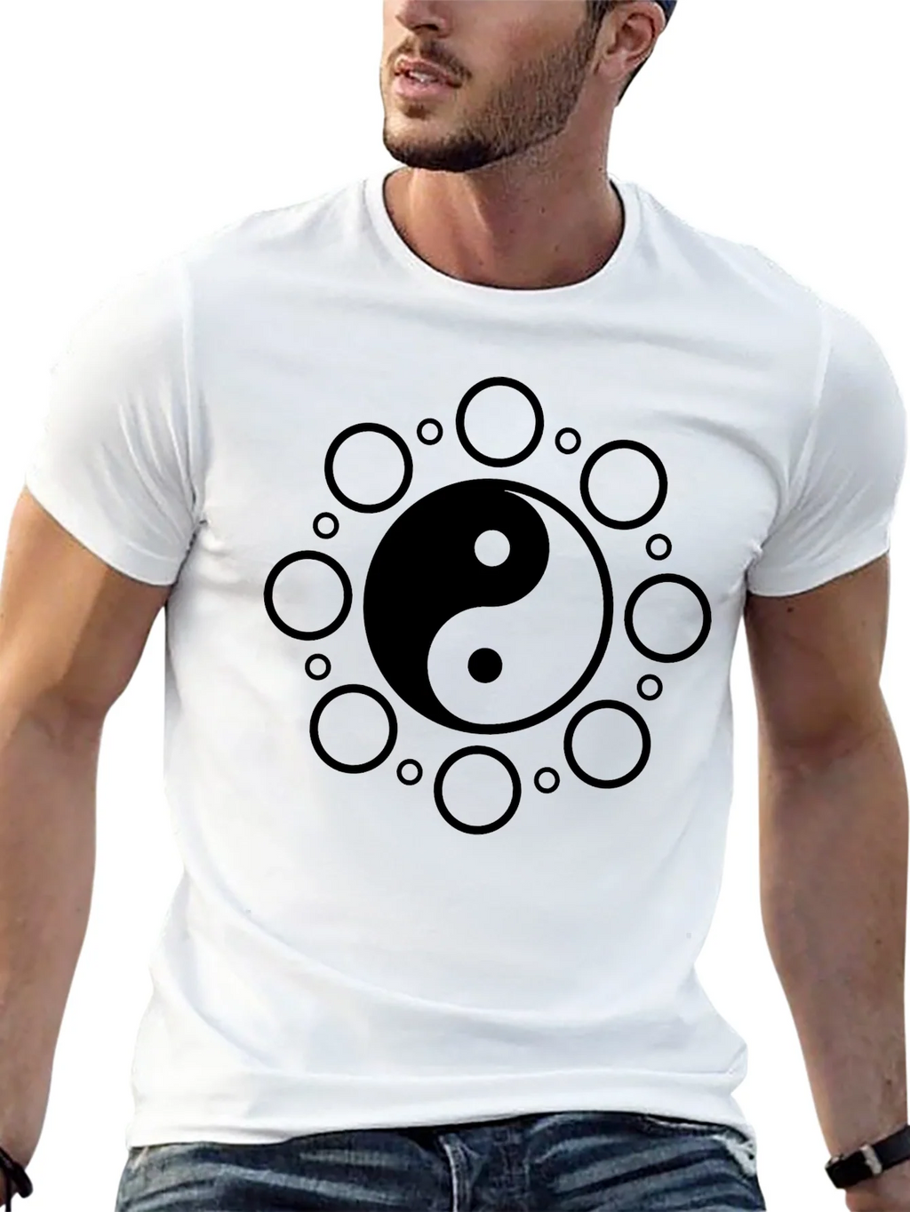 Yin Yang Circle T-Shirt - Balance & Harmony product image 11