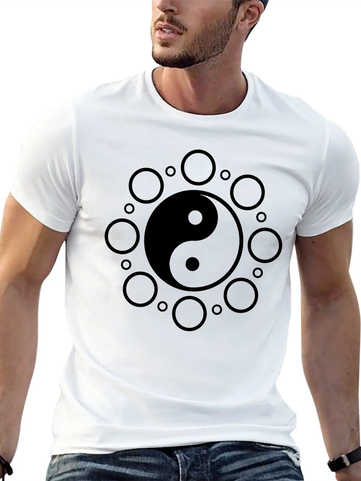 Yin Yang Circle T-Shirt - Balance & Harmony product image 11
