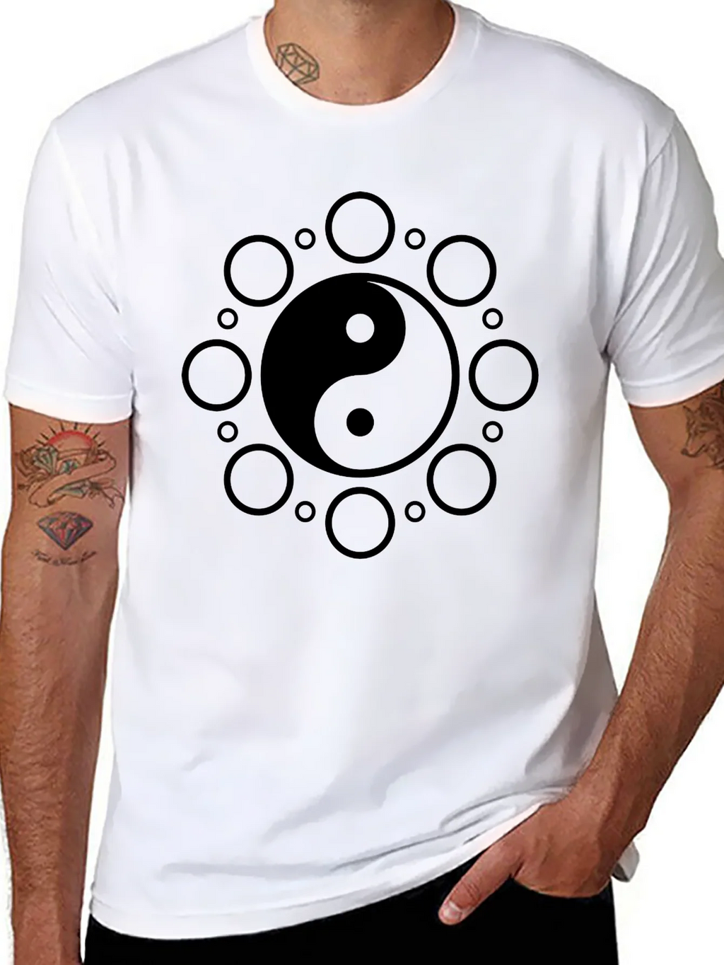 Yin Yang Circle T-Shirt - Balance & Harmony product image 6