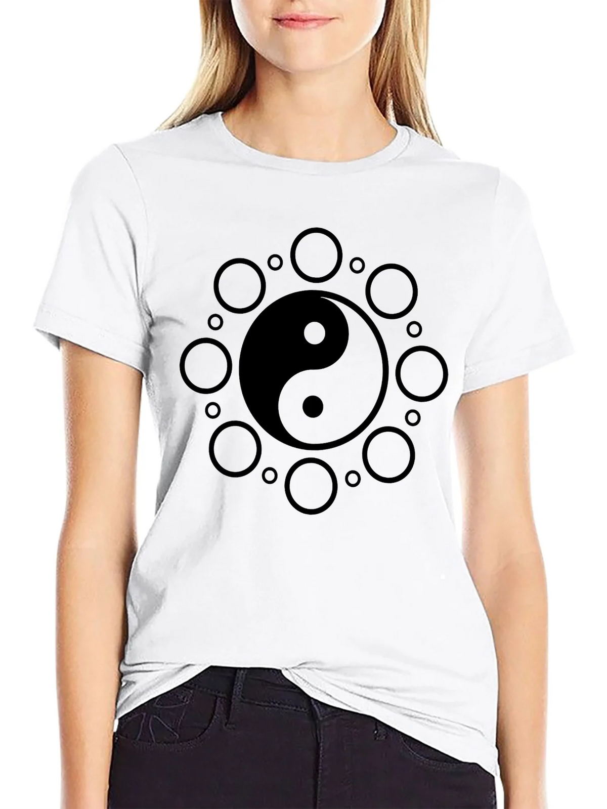 Yin Yang Circle T-Shirt - Balance & Harmony product image 7