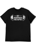 My Therapist is The Gym T-Shirt - Fitness Apparel product image 1