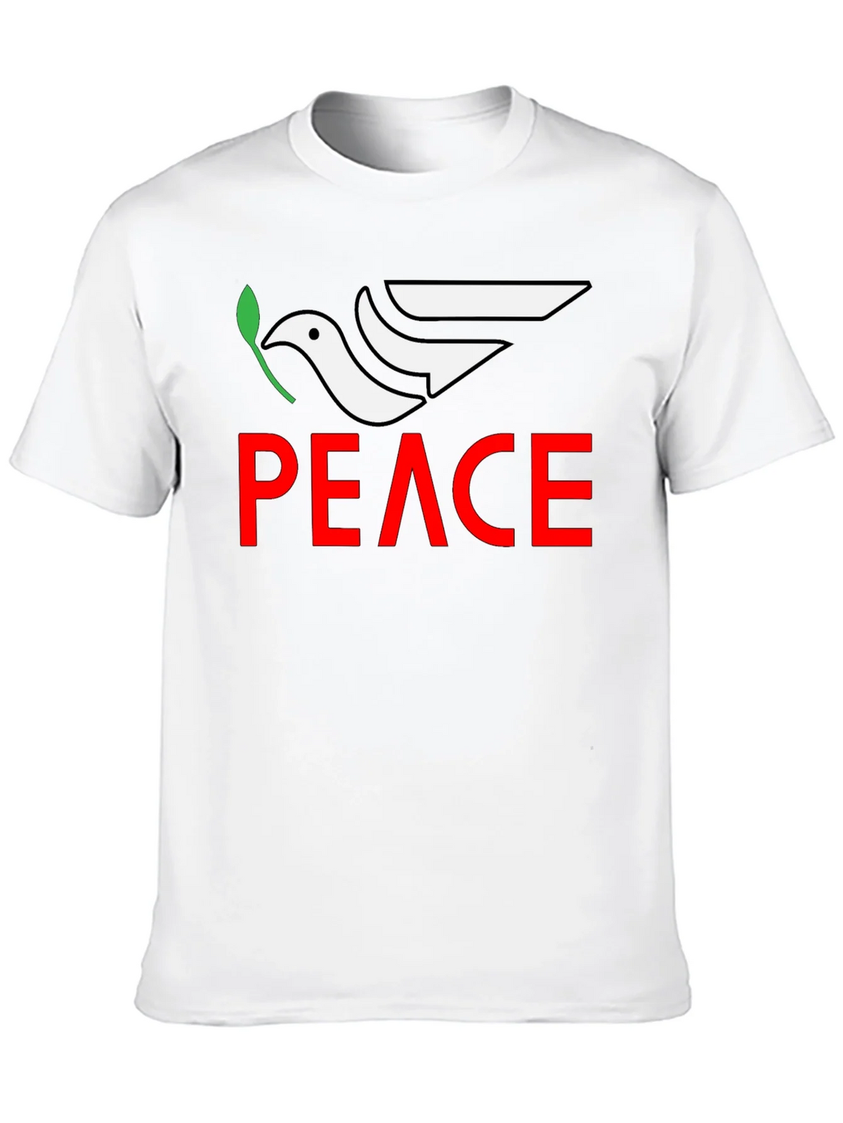 Peace Dove Graphic Tee - Black product image 8