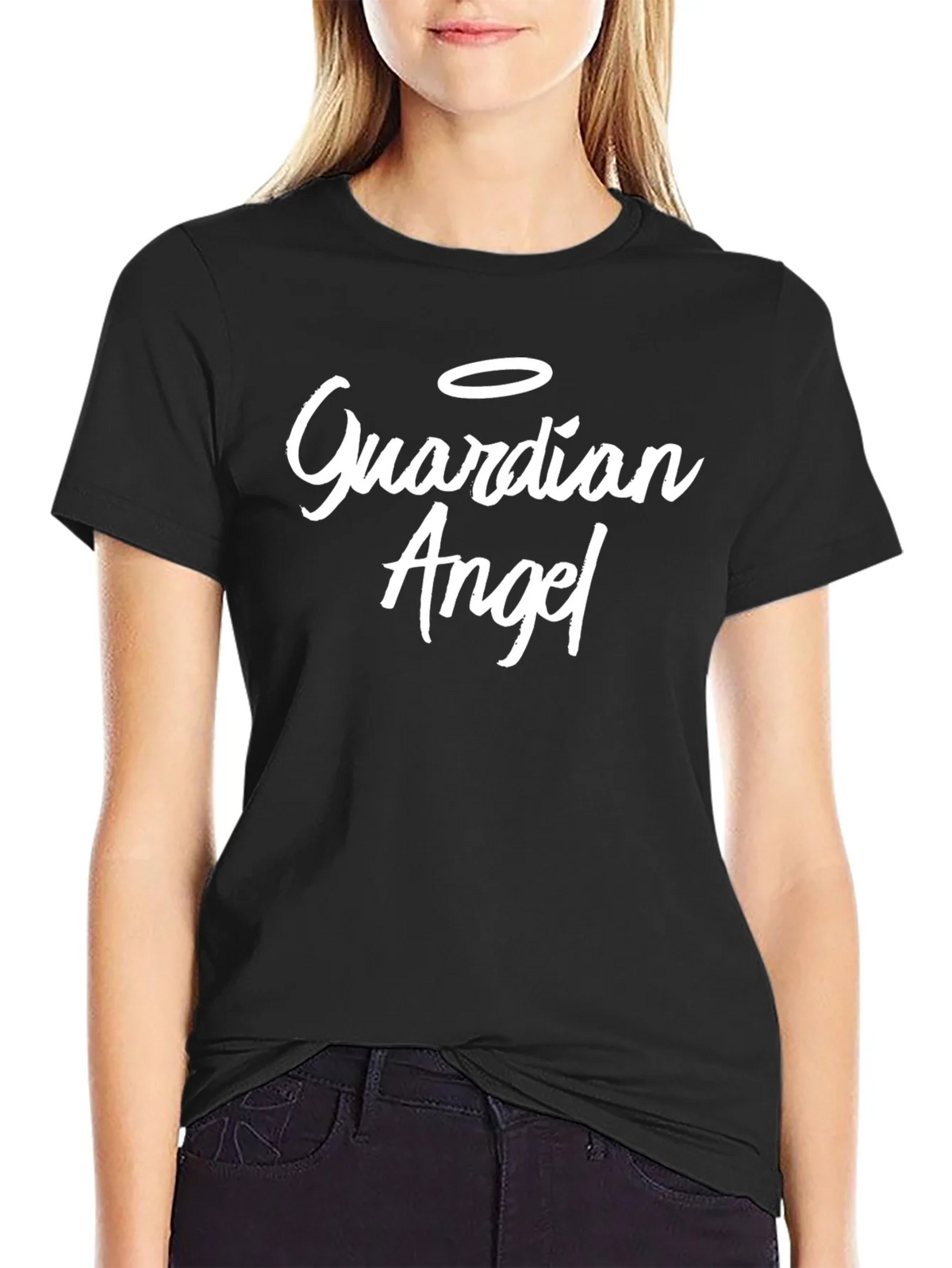 Guardian Angel Black T-Shirt product image 2