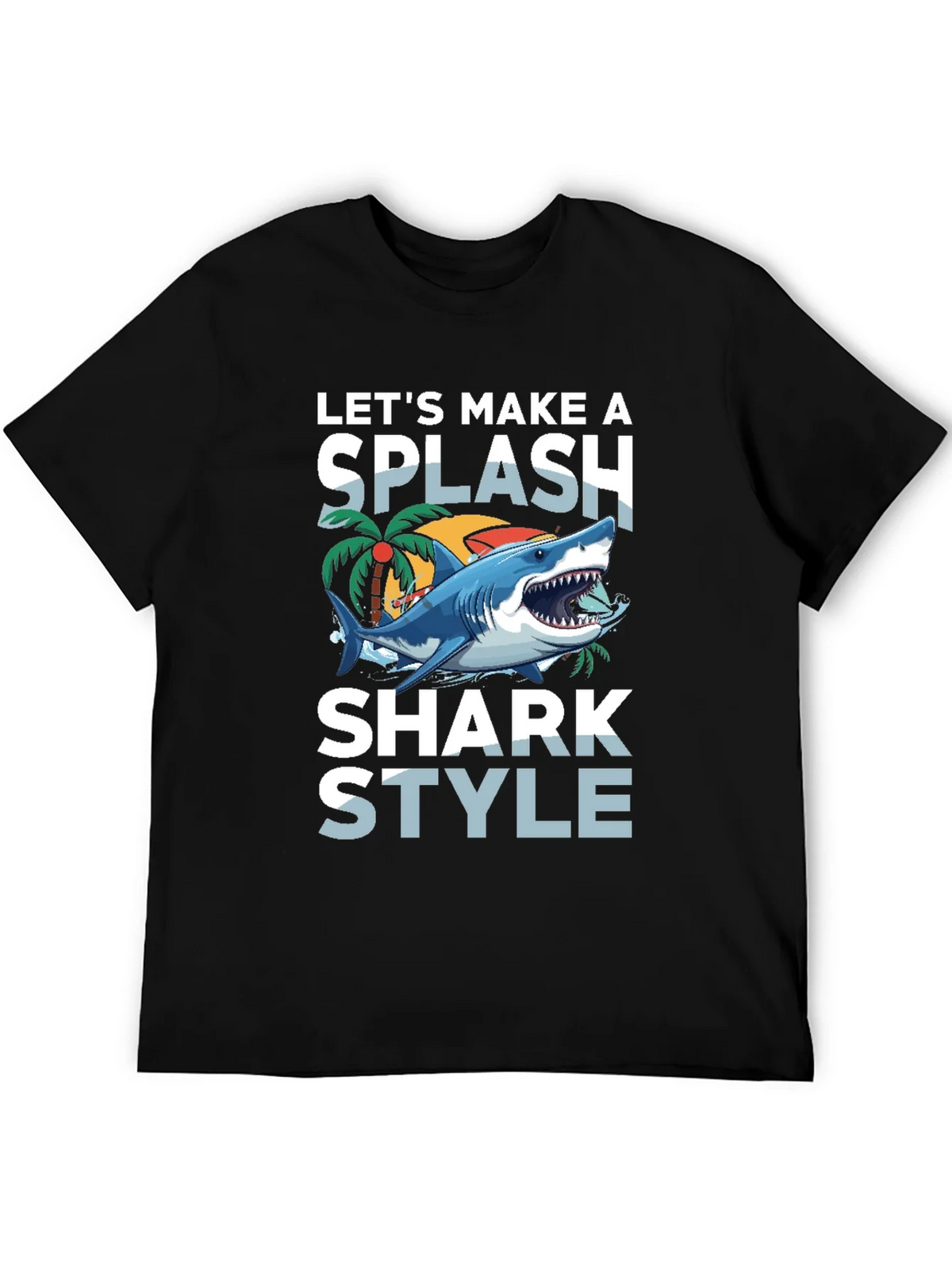 Shark Style T-Shirt - Make a Splash! product image 5