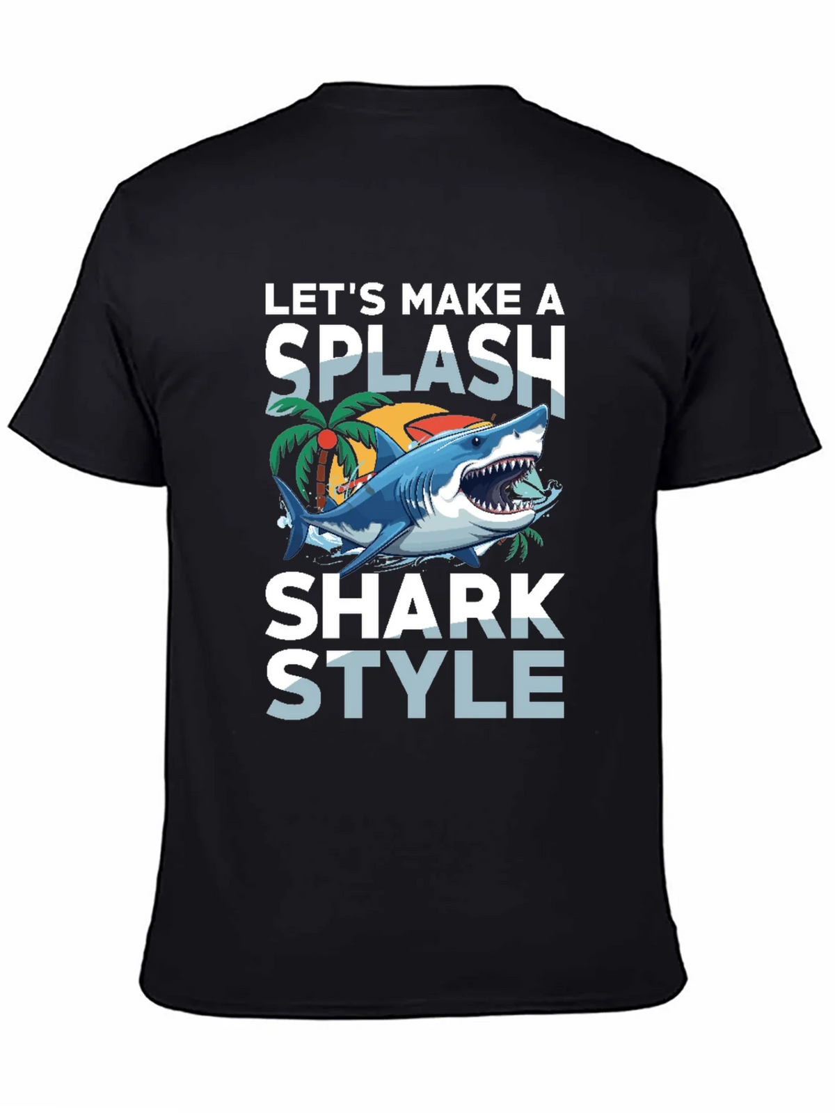 Shark Style T-Shirt - Make a Splash! product image 4