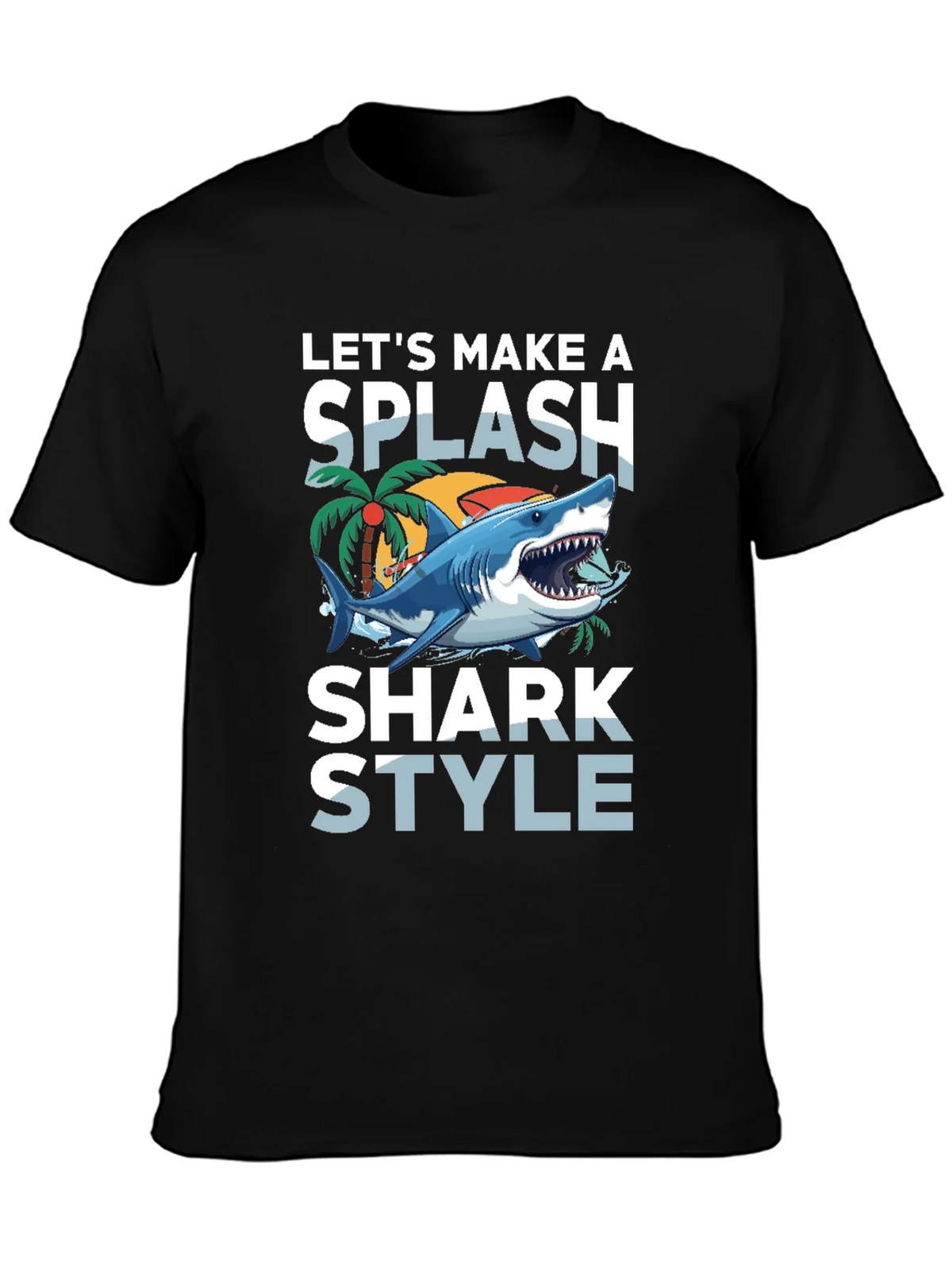 Shark Style T-Shirt - Make a Splash! product image 3