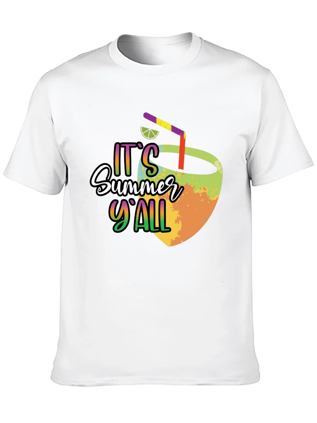 Summer Yall Graphic Tee - Black Cotton product image 9