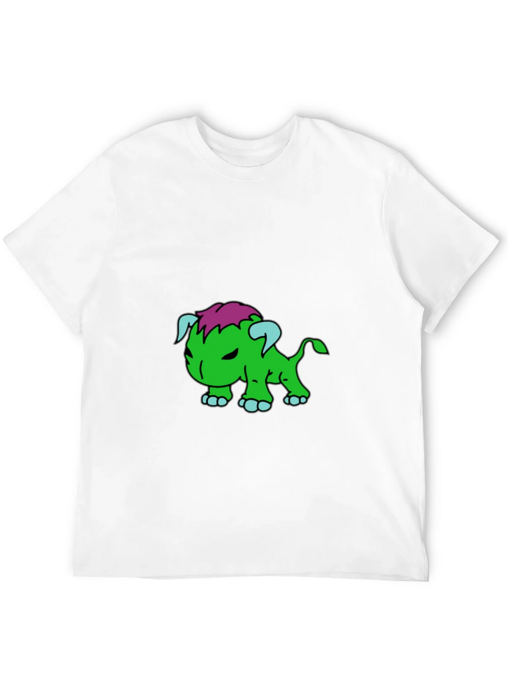 Cartoon Monster Graphic Black T-Shirt product image 7