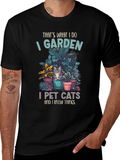 Gardening and Cat Lover T-Shirt product image 1