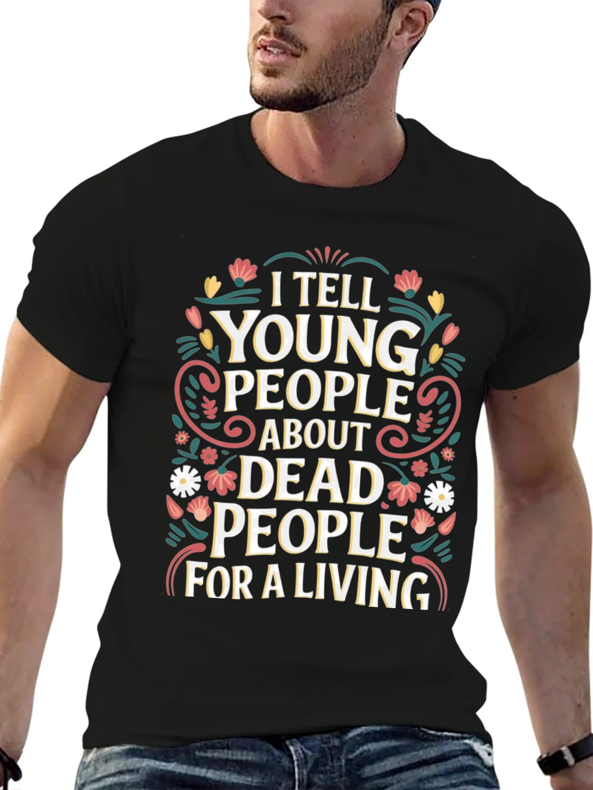 I Tell Young People About Dead T-Shirt product image 6