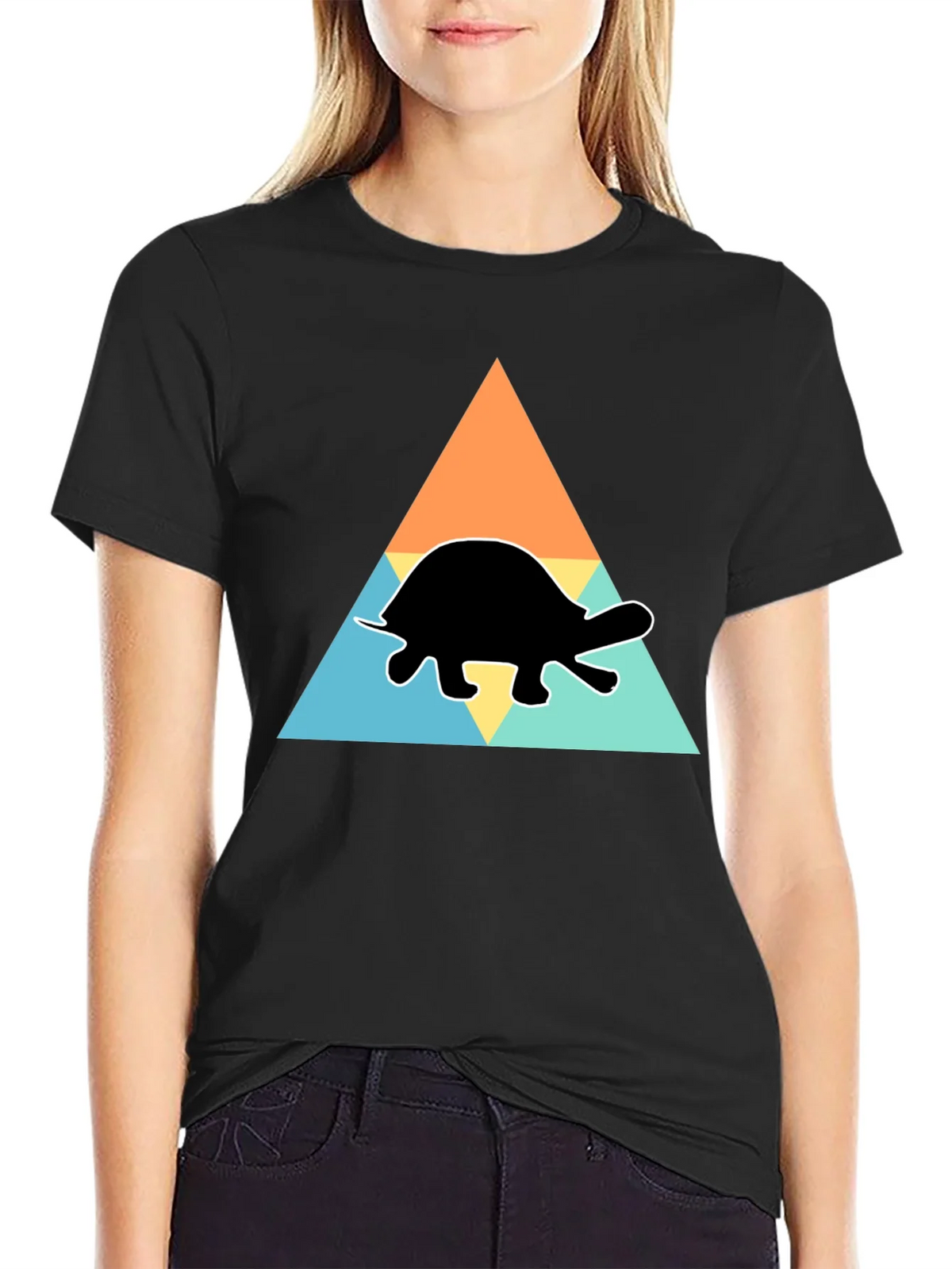 Turtle Graphic Tee: Retro Style Shirt product image 2