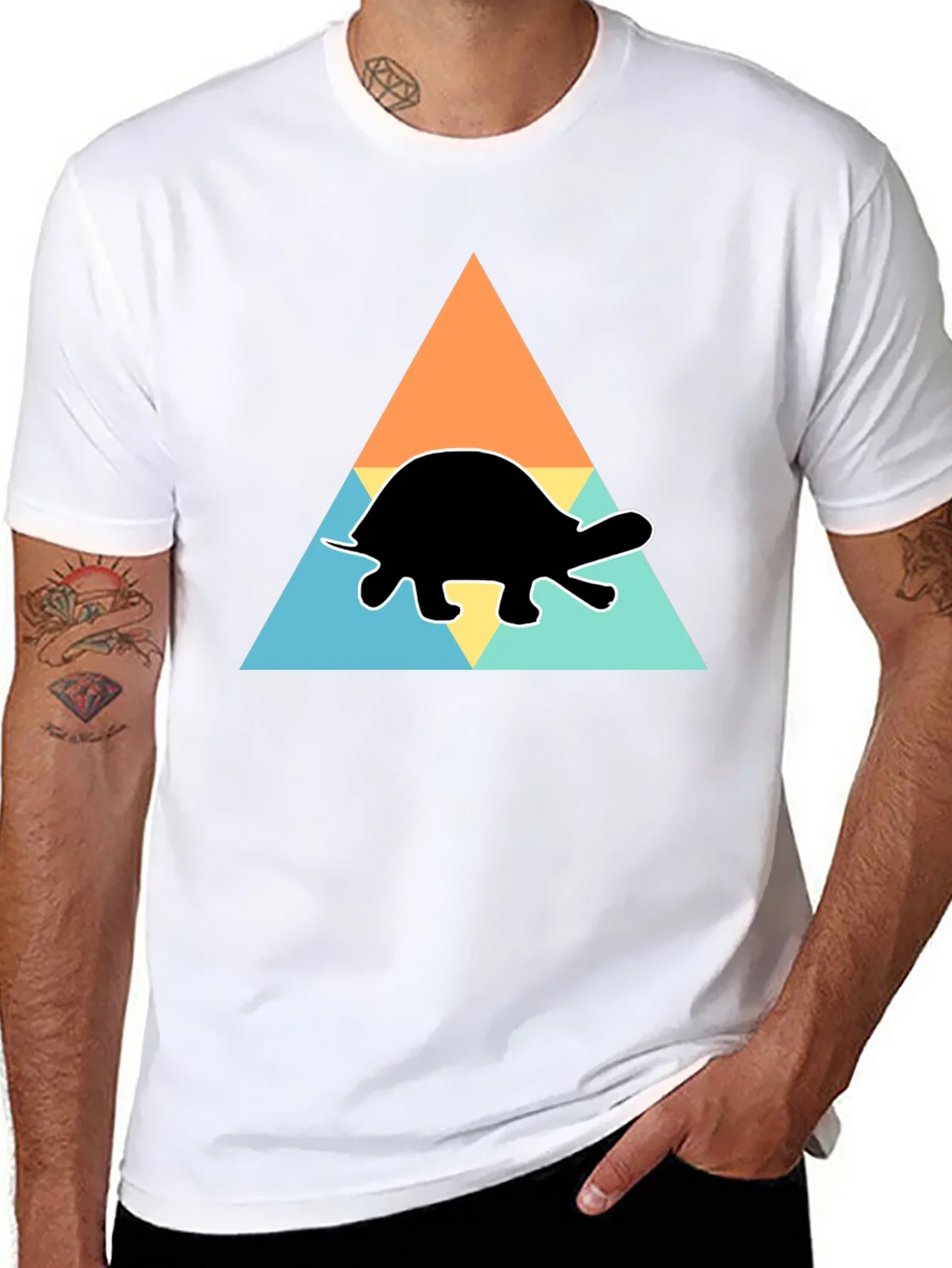Turtle Graphic Tee: Retro Style Shirt product image 7