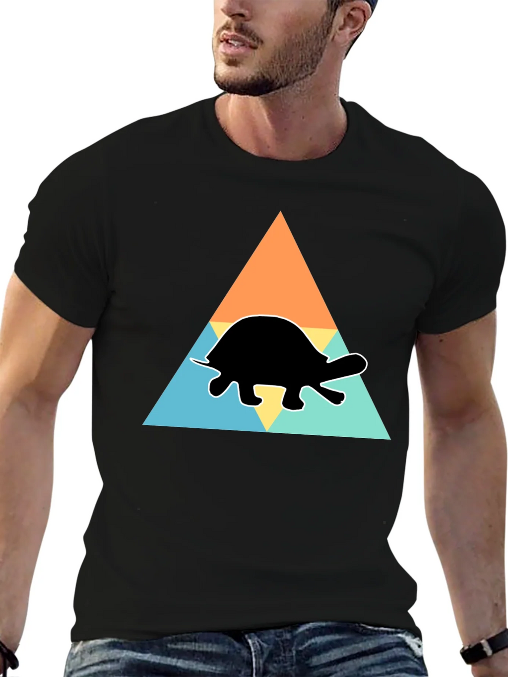 Turtle Graphic Tee: Retro Style Shirt product image 6