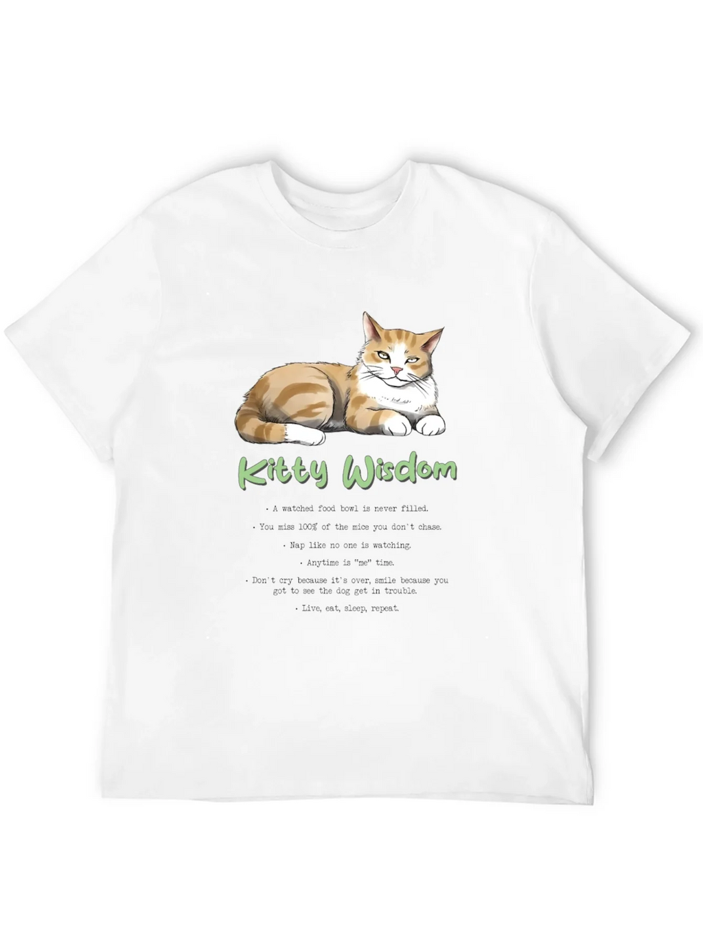 Kitty Wisdom T-Shirt - Cat Lover Tee product image 11