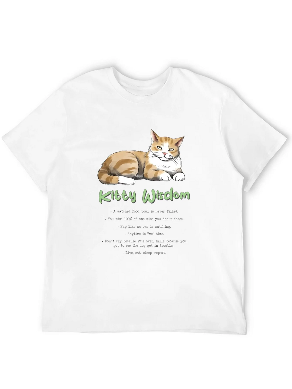 Kitty Wisdom T-Shirt - Cat Lover Tee product image 11