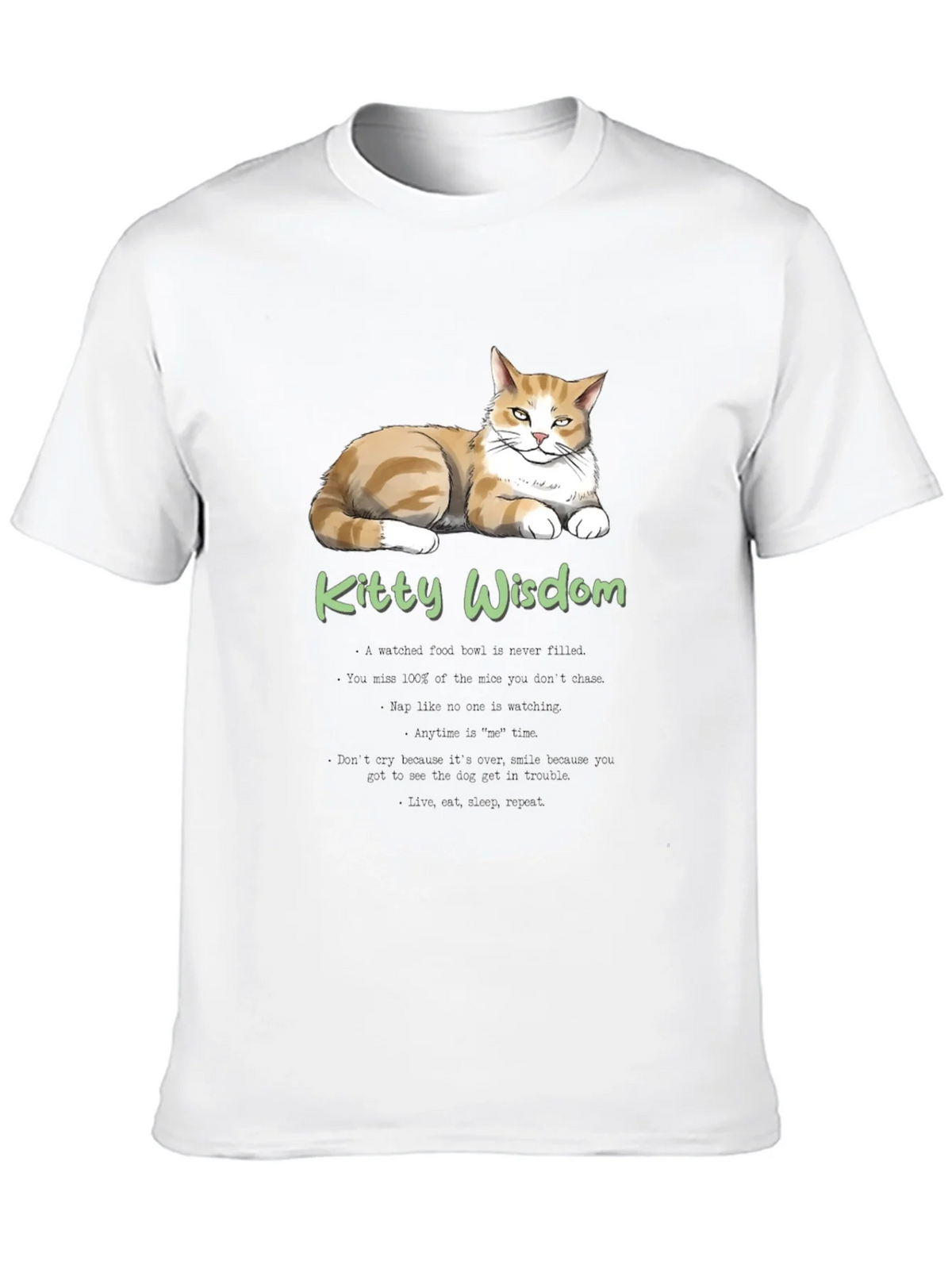 Kitty Wisdom T-Shirt - Cat Lover Tee product image 9
