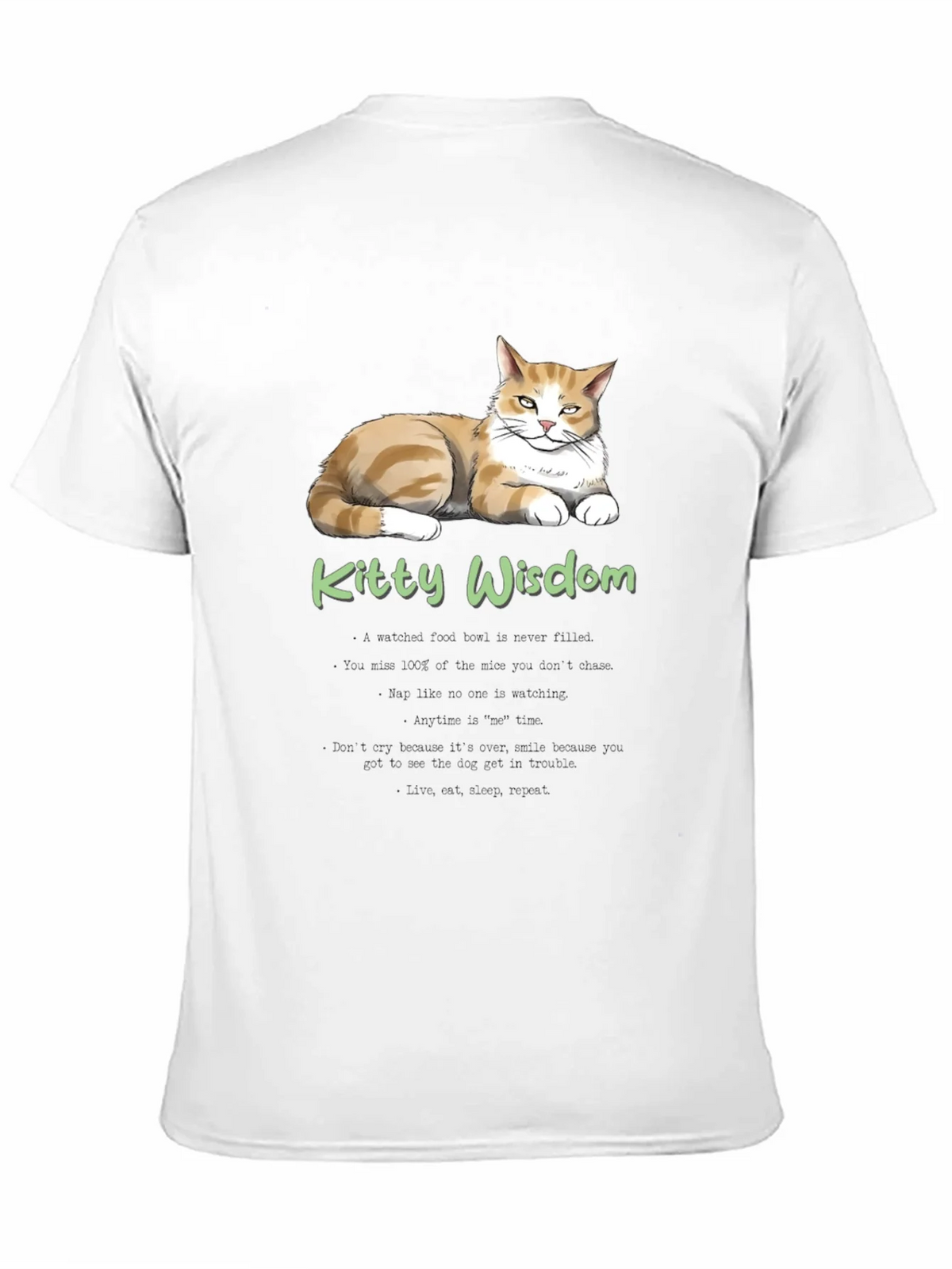 Kitty Wisdom T-Shirt - Cat Lover Tee product image 10