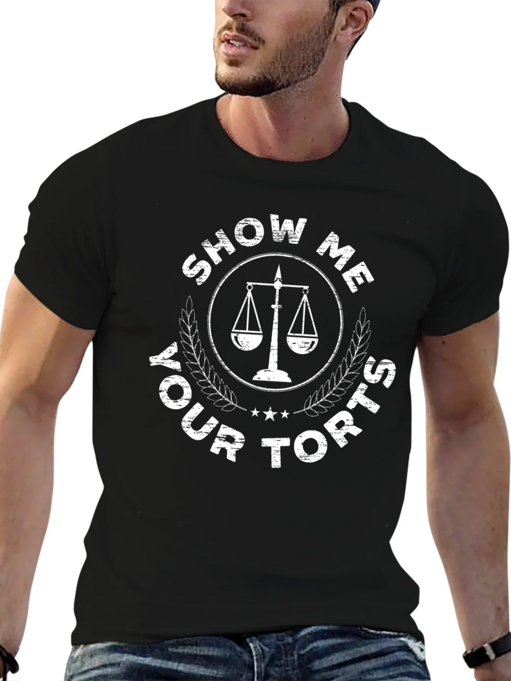 Show Me Your Torts Lawyer T-Shirt - Funny Law Student Gift product image 6