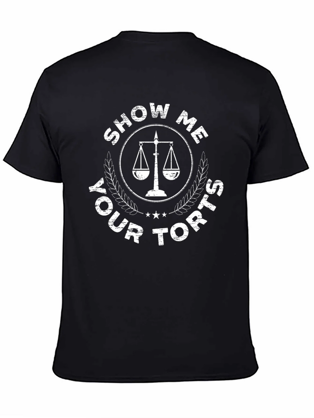 Show Me Your Torts Lawyer T-Shirt - Funny Law Student Gift product image 4