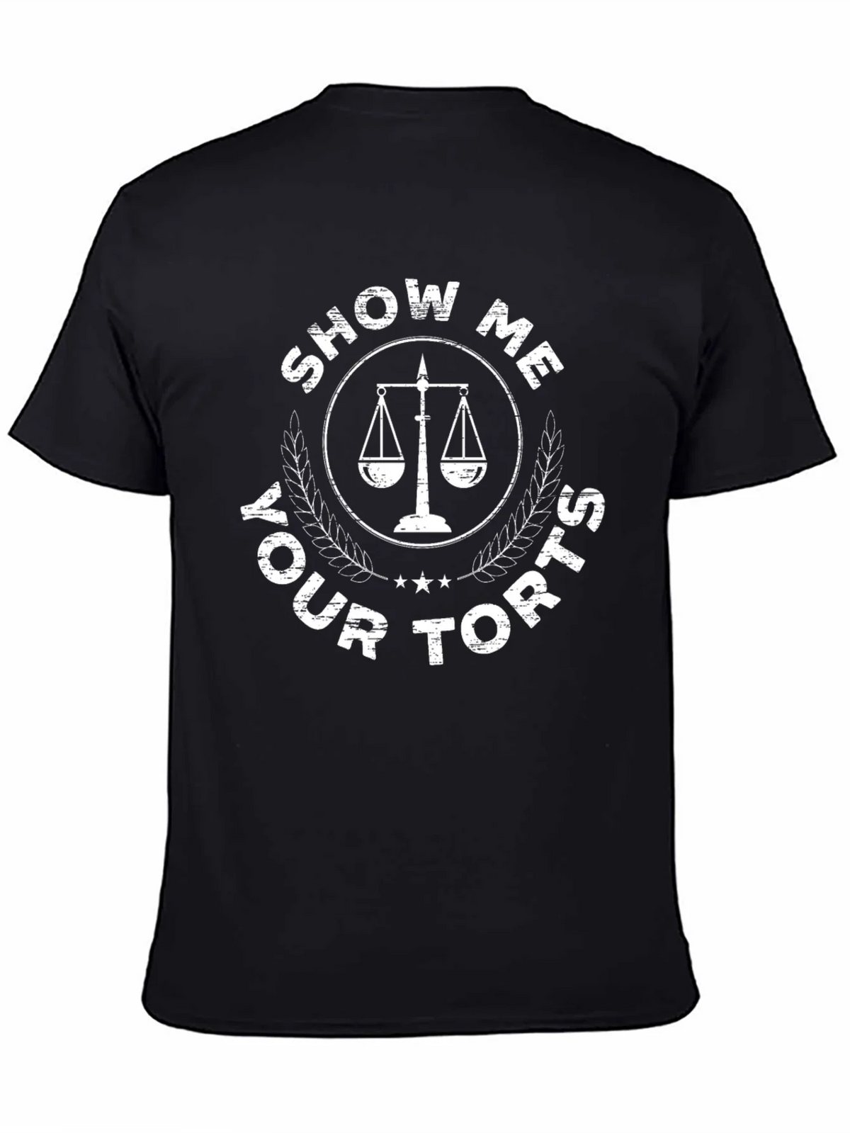 Show Me Your Torts Lawyer T-Shirt - Funny Law Student Gift product image 4