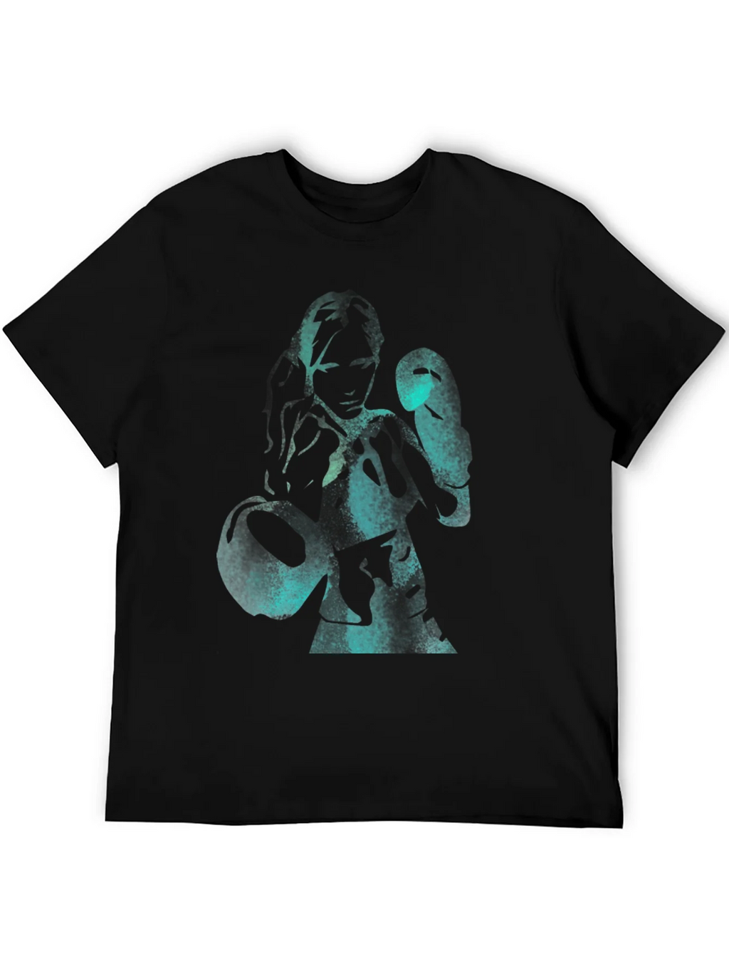 Boxer Graphic Tee - Black Cotton product image 5