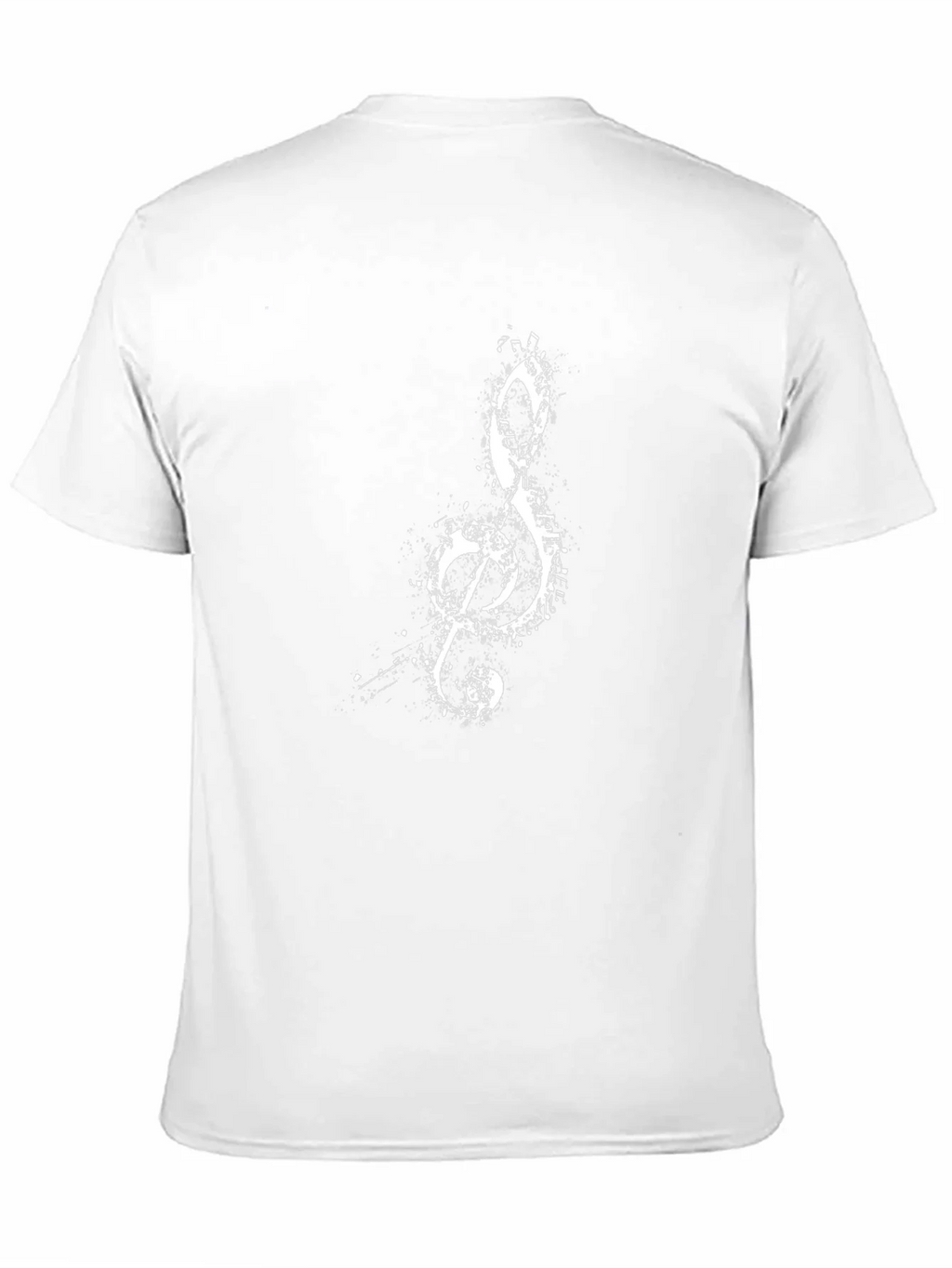 Musical Treble Clef Graphic Tee - Black product image 10