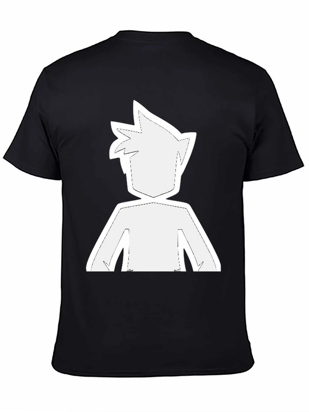 Modern Graphic Tee - Anime Inspired Silhouette product image 4