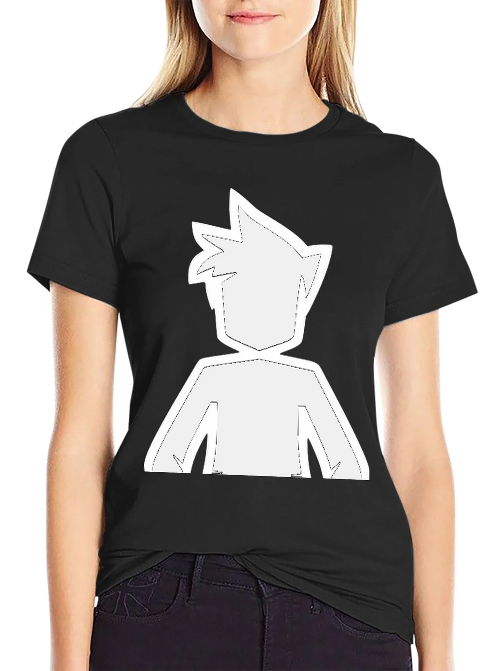 Modern Graphic Tee - Anime Inspired Silhouette product image 2
