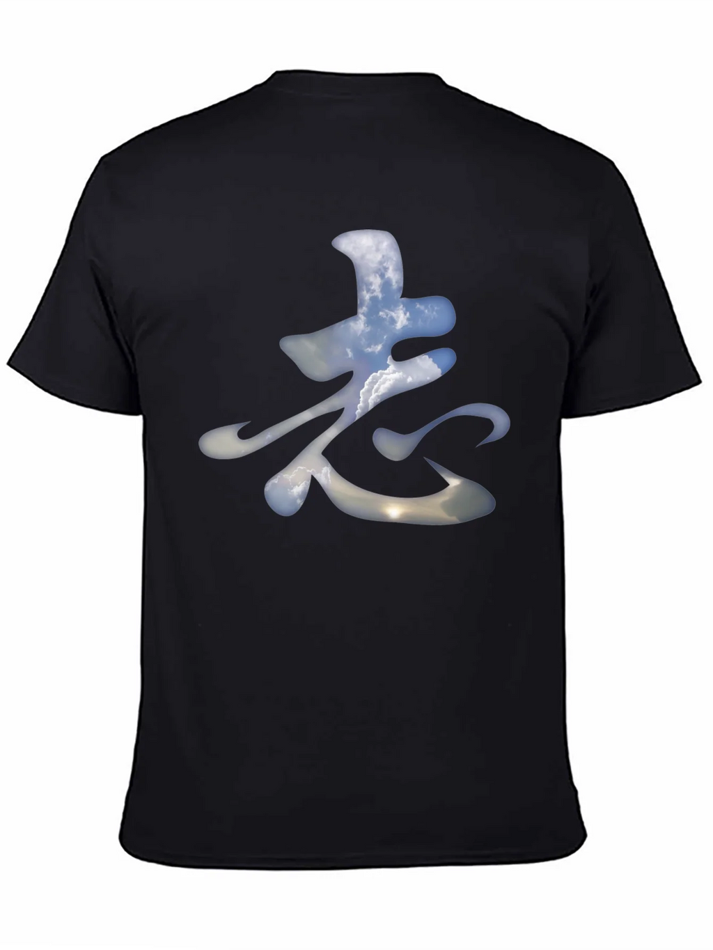Sky Character Graphic Black T-Shirt product image 2