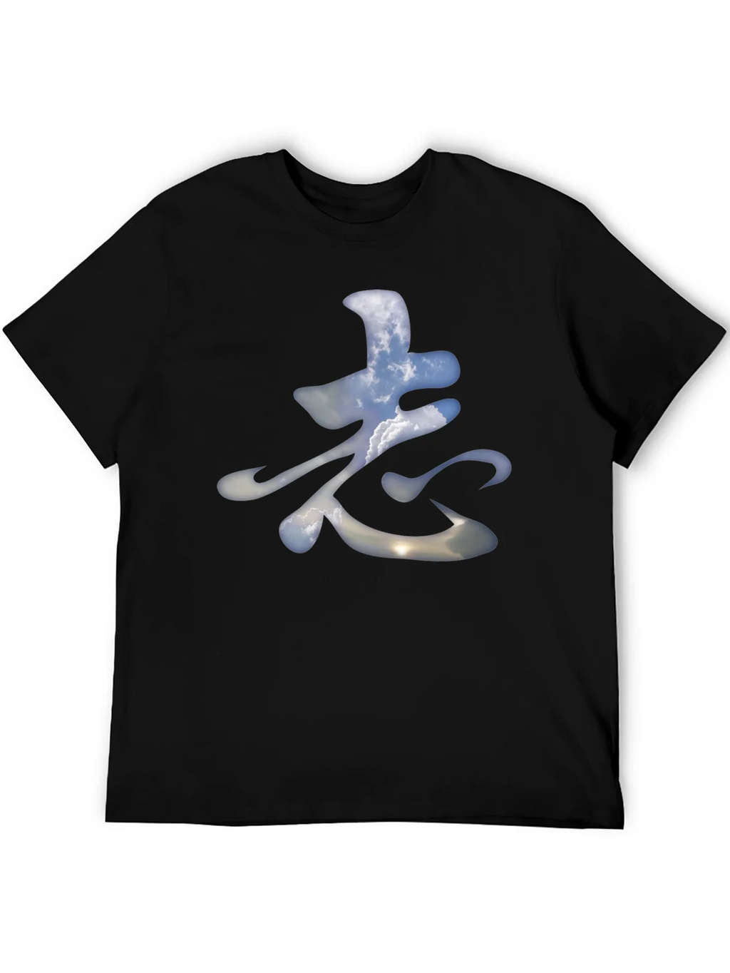 Sky Character Graphic Black T-Shirt product image 3