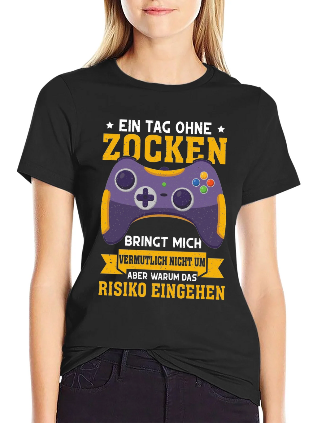 Gamer T-Shirt - Ein Tag Ohne Zocken Design product image 2