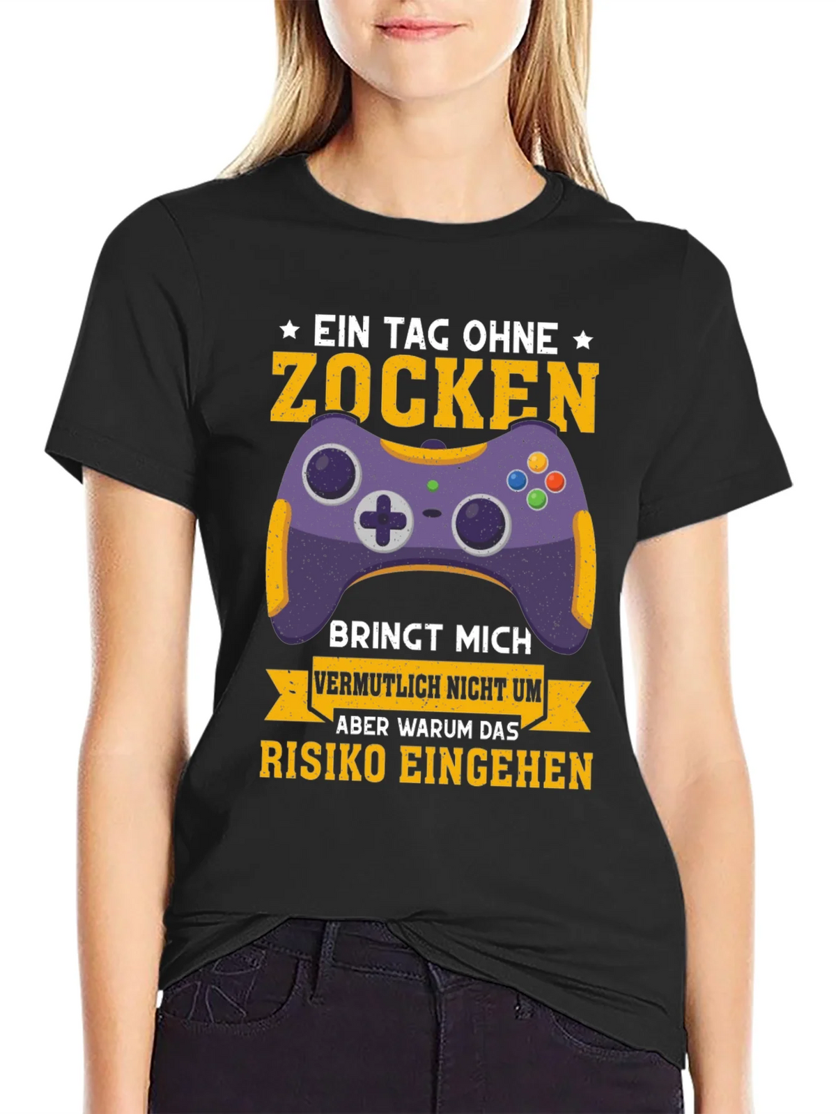 Gamer T-Shirt - Ein Tag Ohne Zocken Design product image 2
