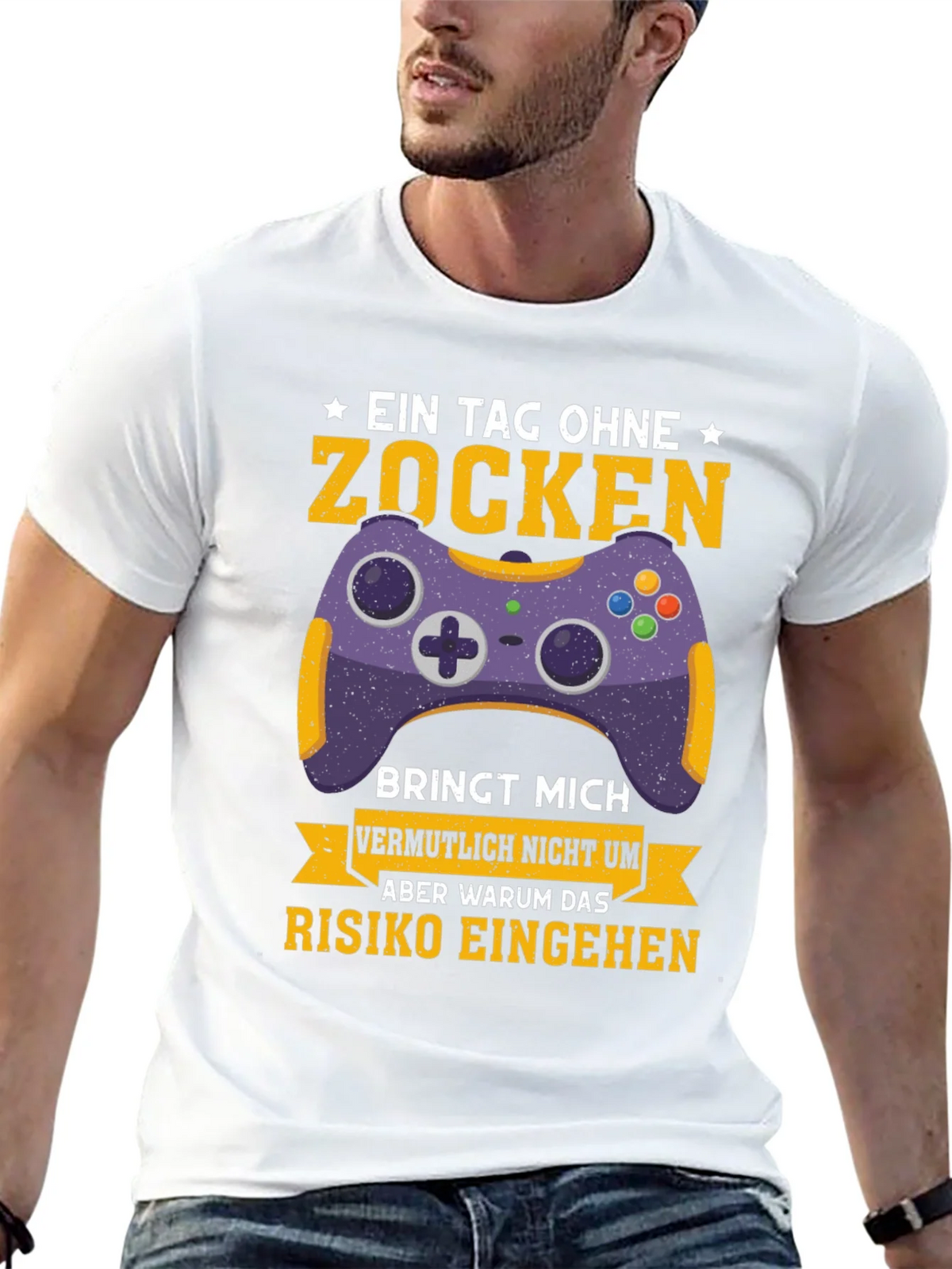 Gamer T-Shirt - Ein Tag Ohne Zocken Design product image 9