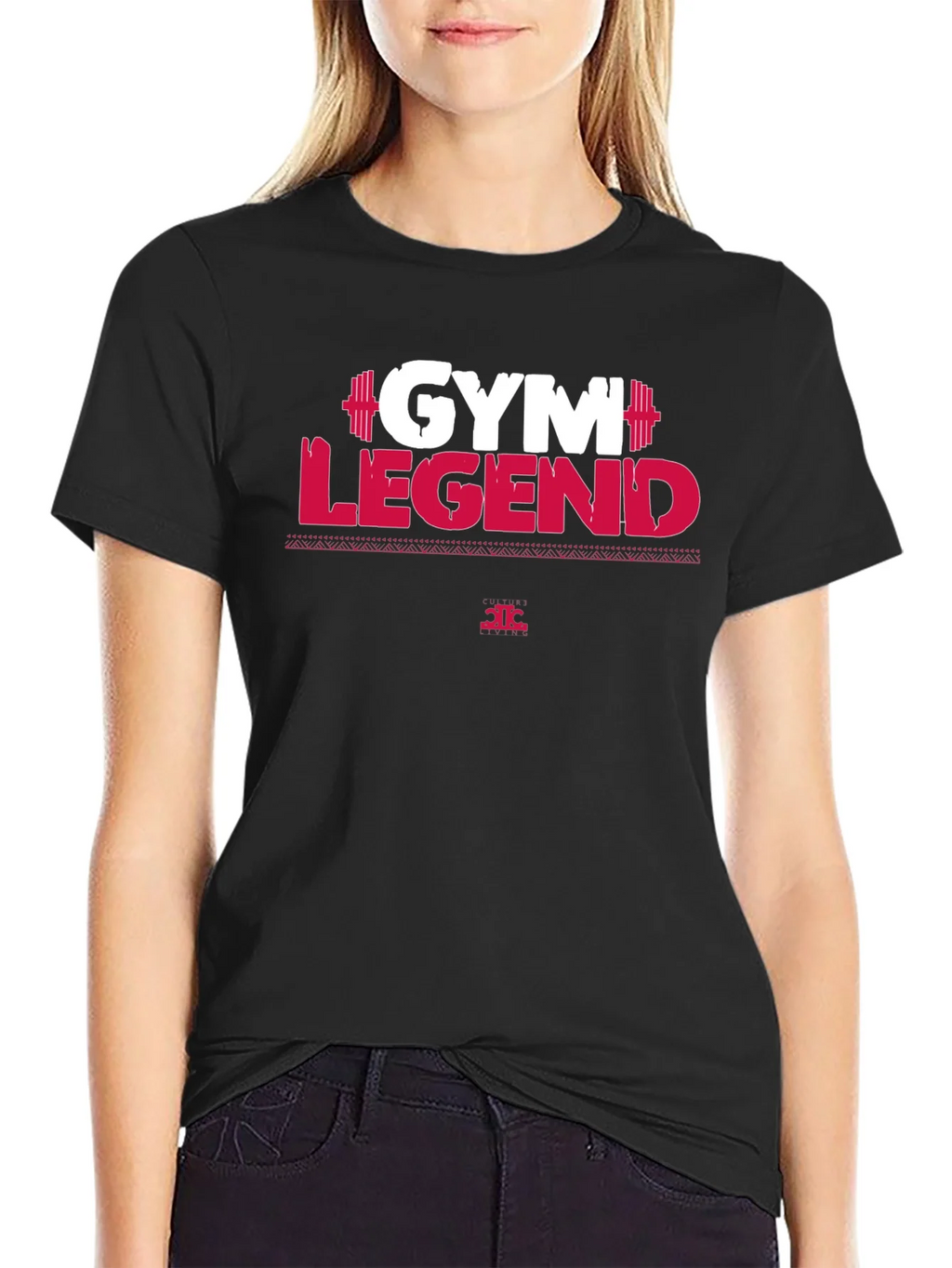 Gym Legend Graphic T-Shirt - Black product image 2