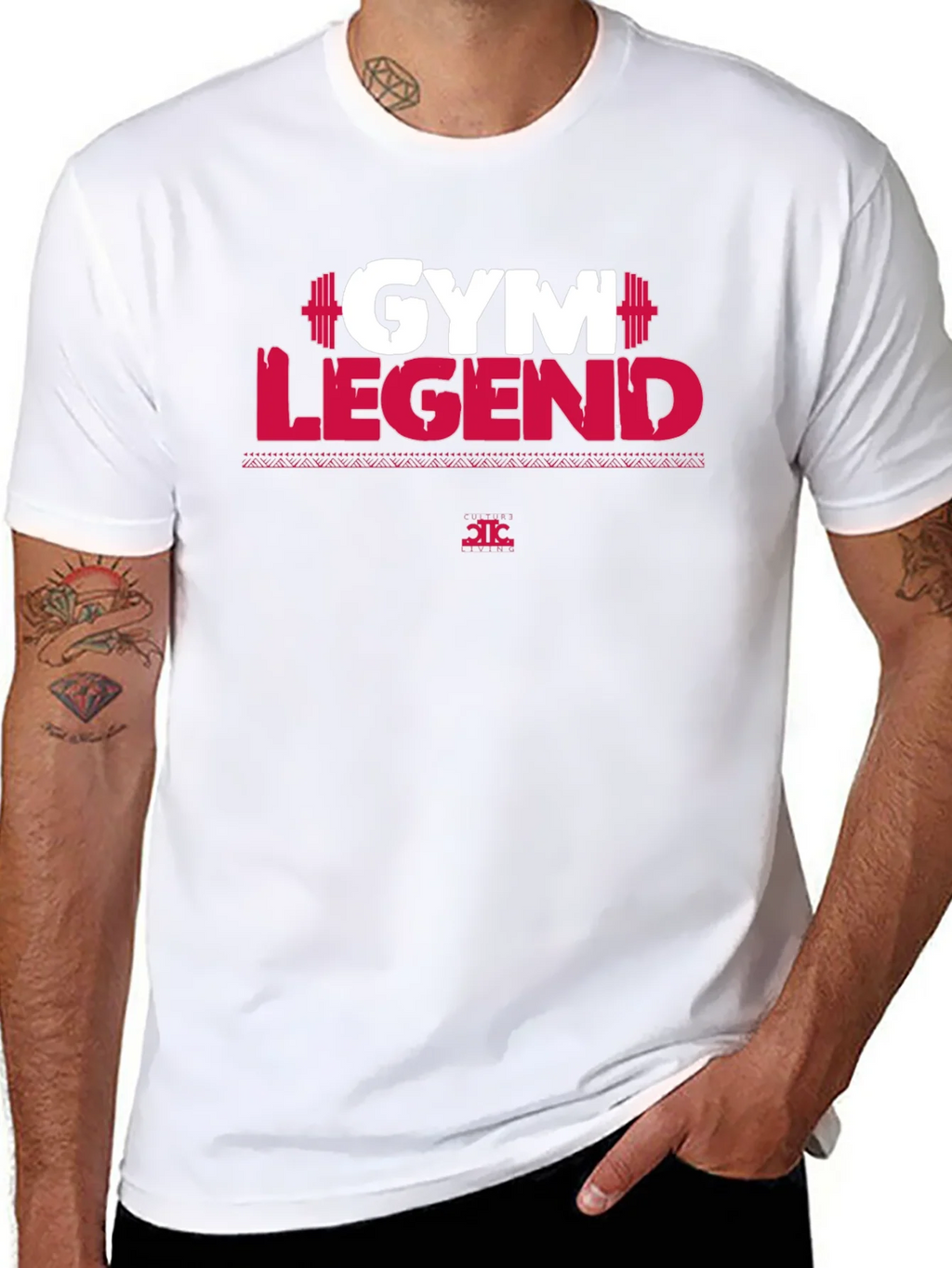 Gym Legend Graphic T-Shirt - Black product image 7