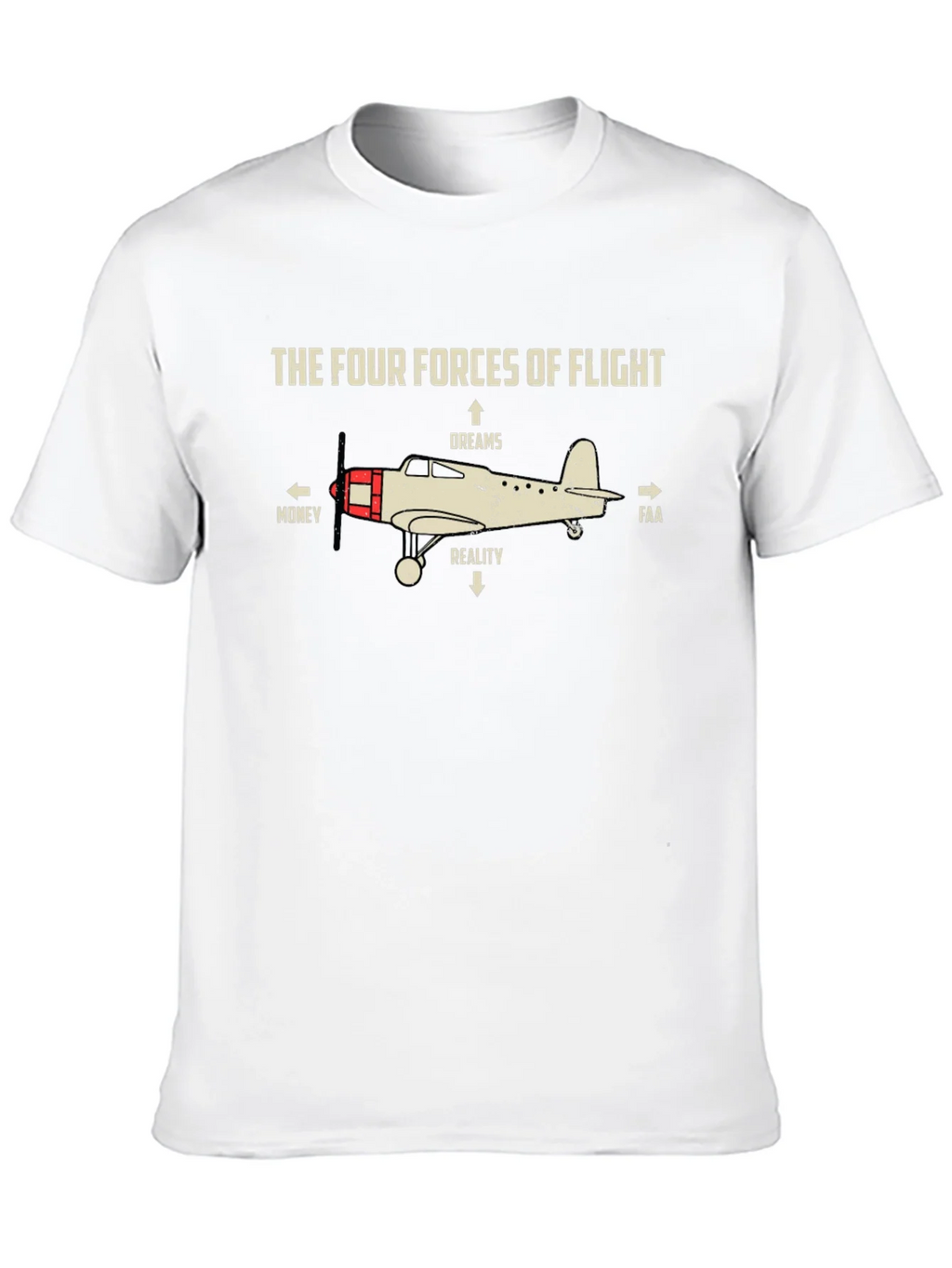 Aviation Humor Tee: The Four Forces of Flight product image 9