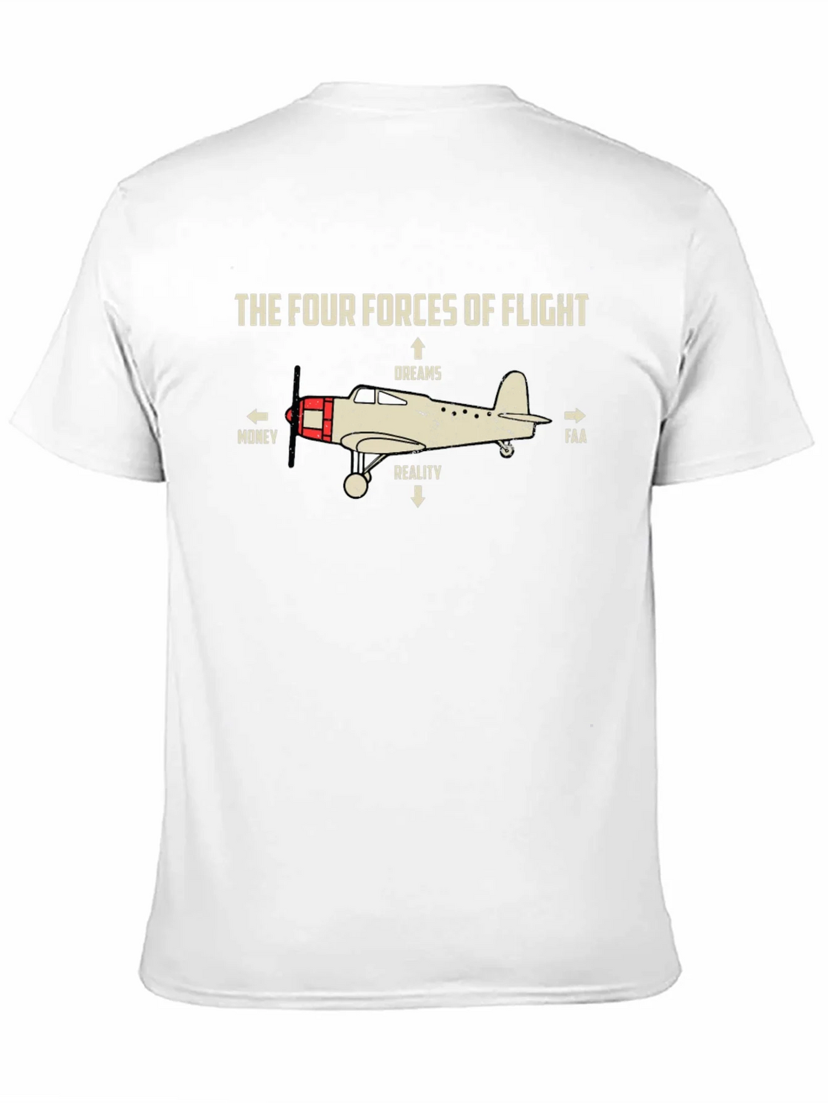 Aviation Humor Tee: The Four Forces of Flight product image 10