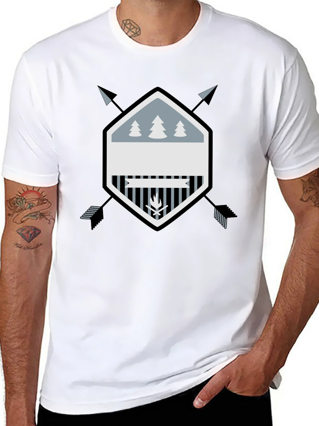 Outdoor Adventure Graphic Tee - Black product image 7