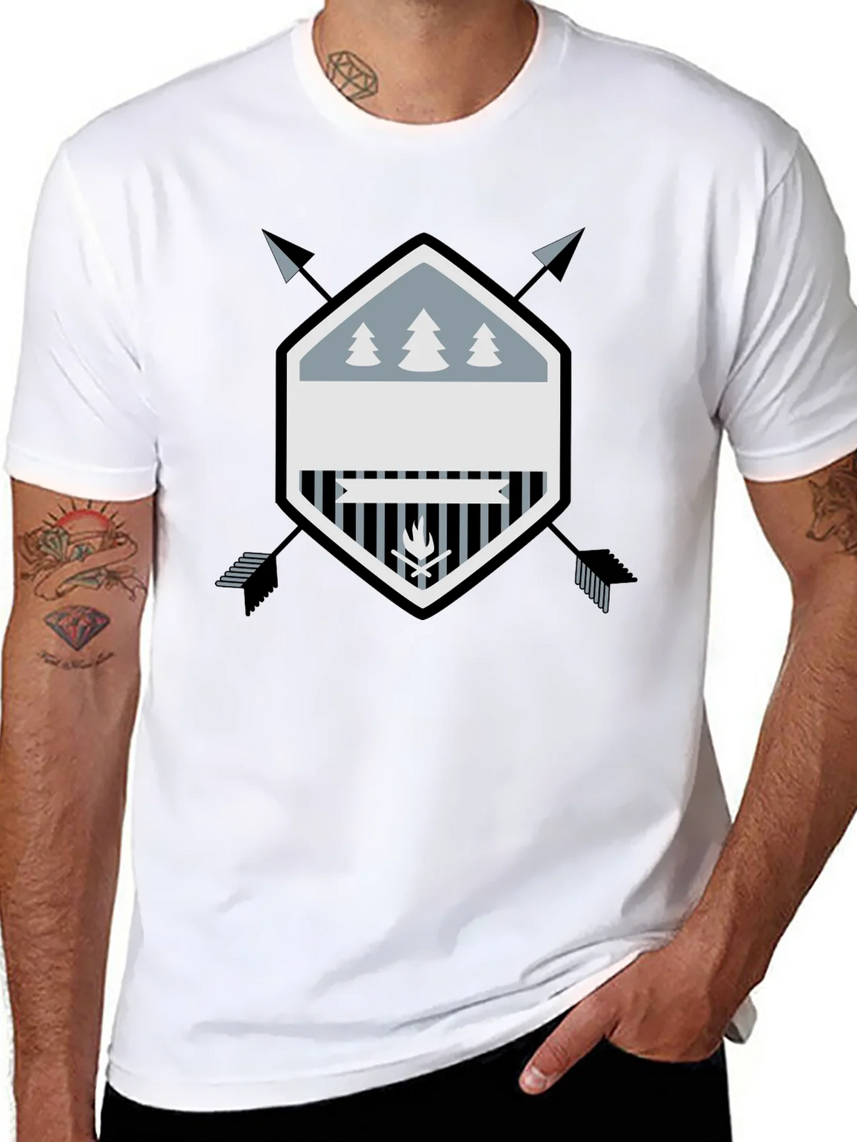 Outdoor Adventure Graphic Tee - Black product image 7