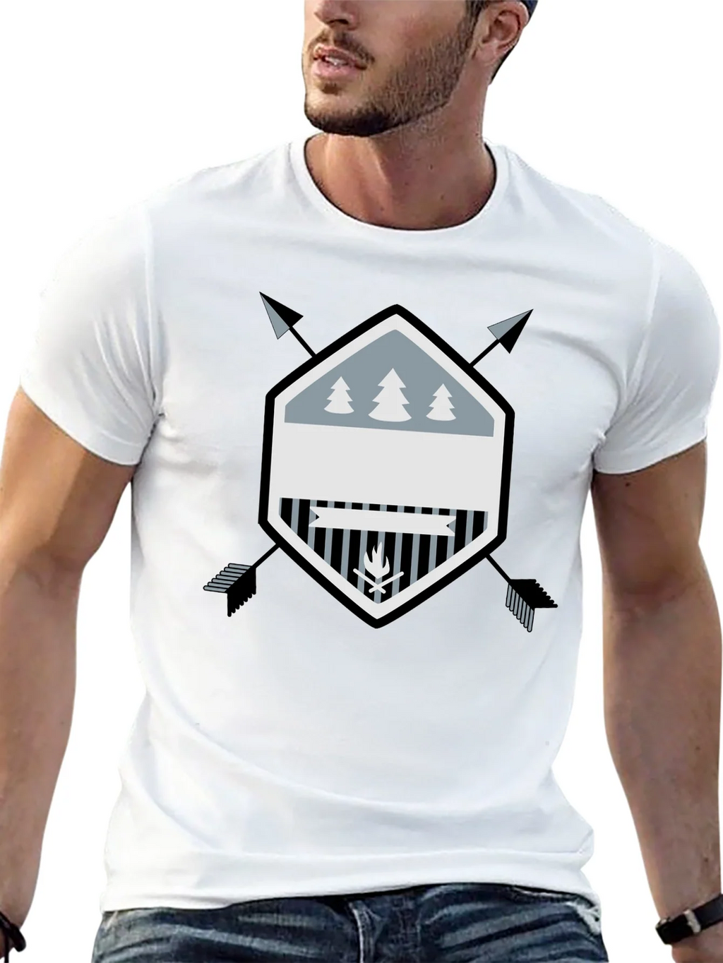 Outdoor Adventure Graphic Tee - Black product image 12
