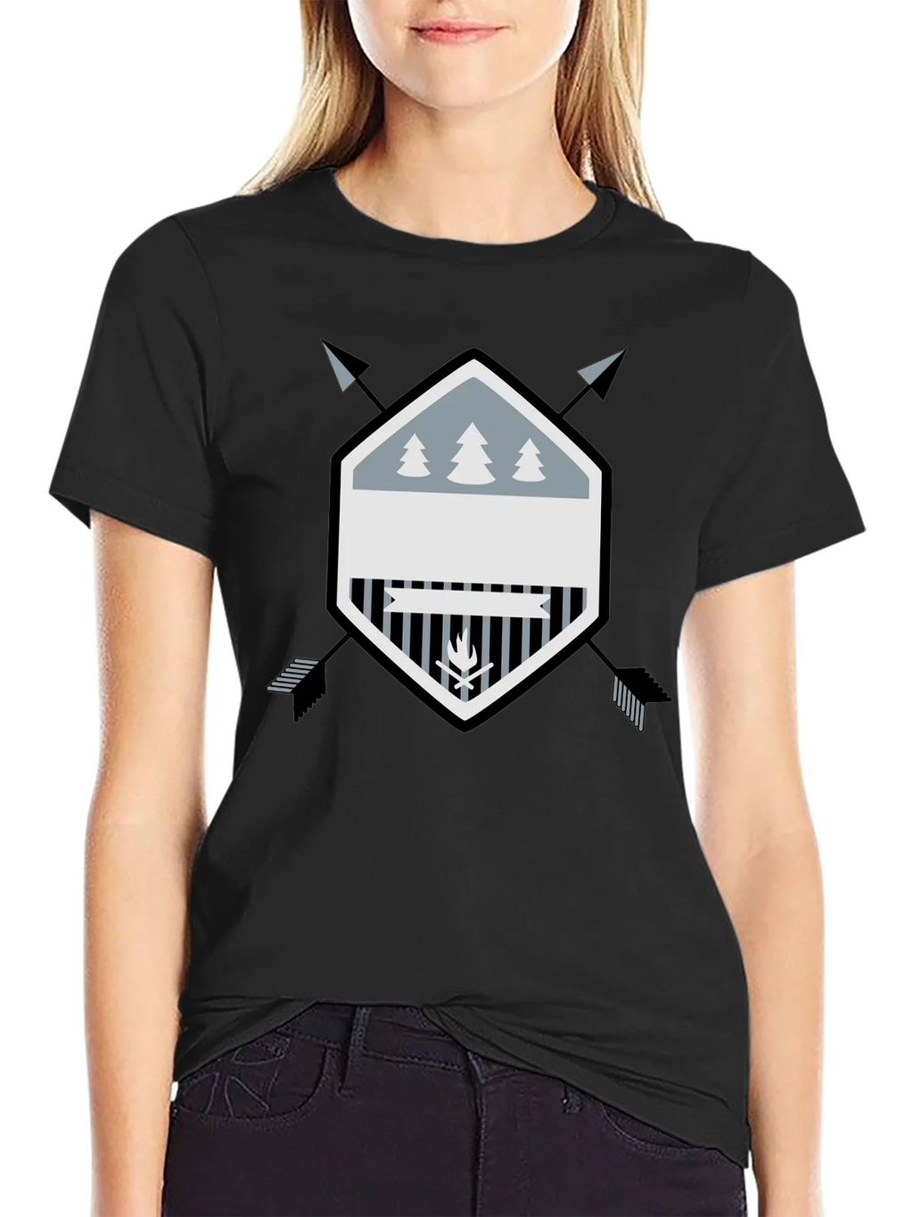 Outdoor Adventure Graphic Tee - Black product image 2