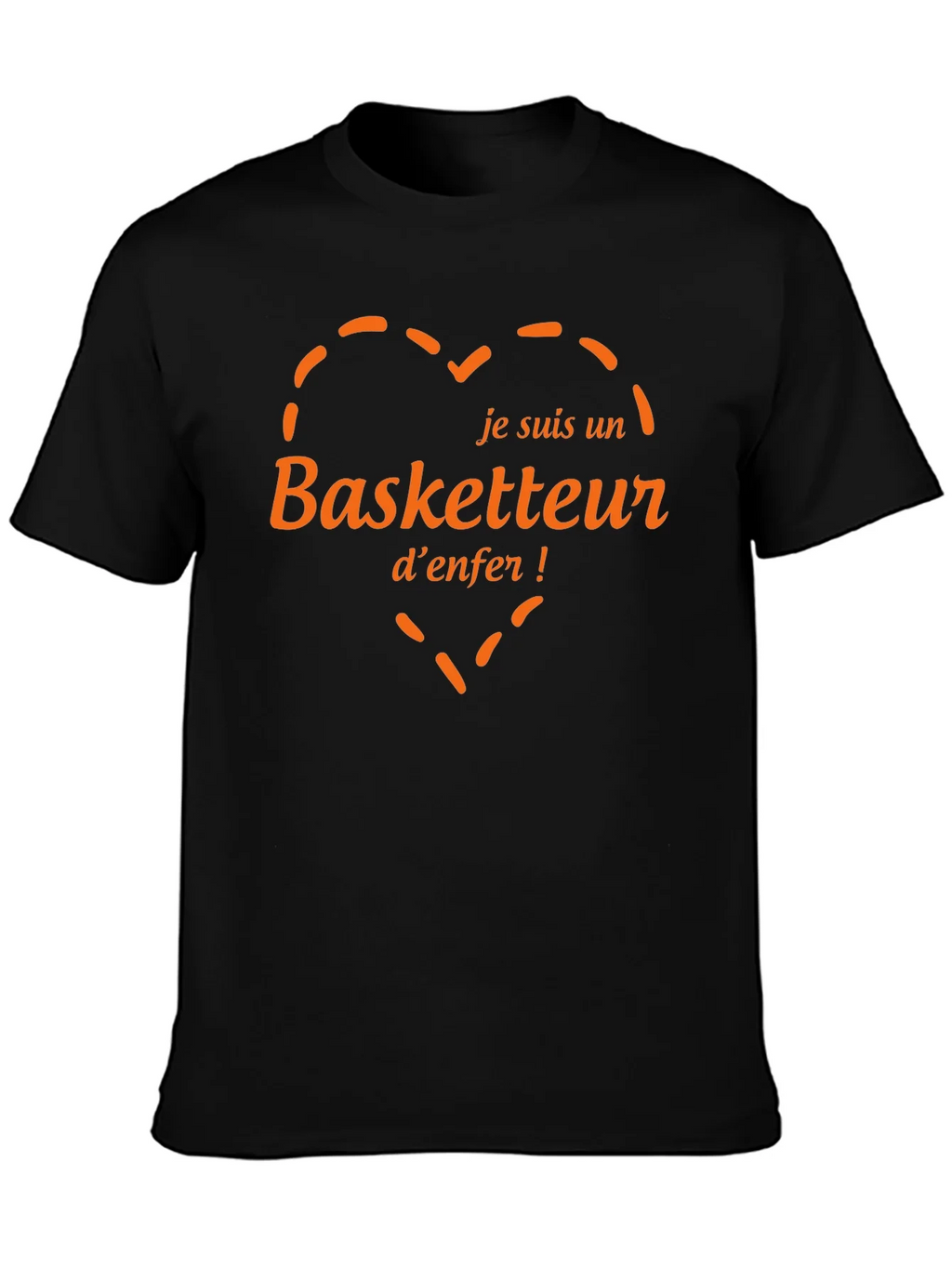 Je Suis Un Basketteur denfer! T-Shirt product image 3