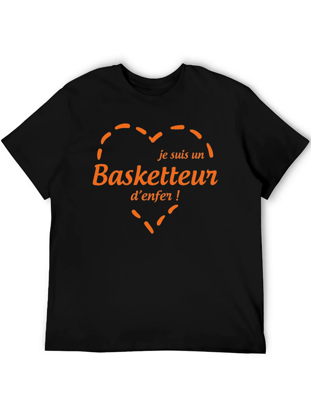 Je Suis Un Basketteur denfer! T-Shirt product image 5