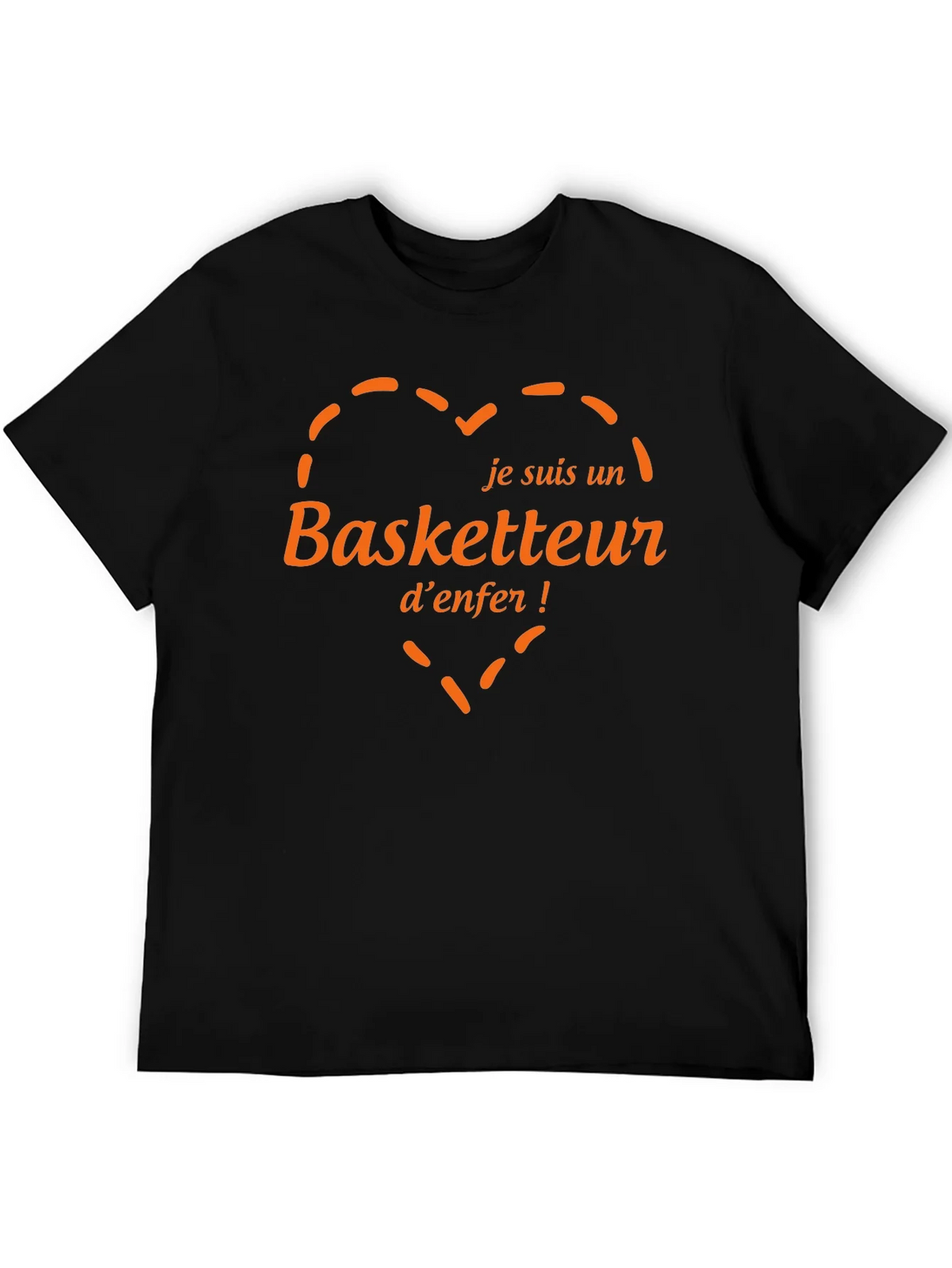 Je Suis Un Basketteur denfer! T-Shirt product image 5