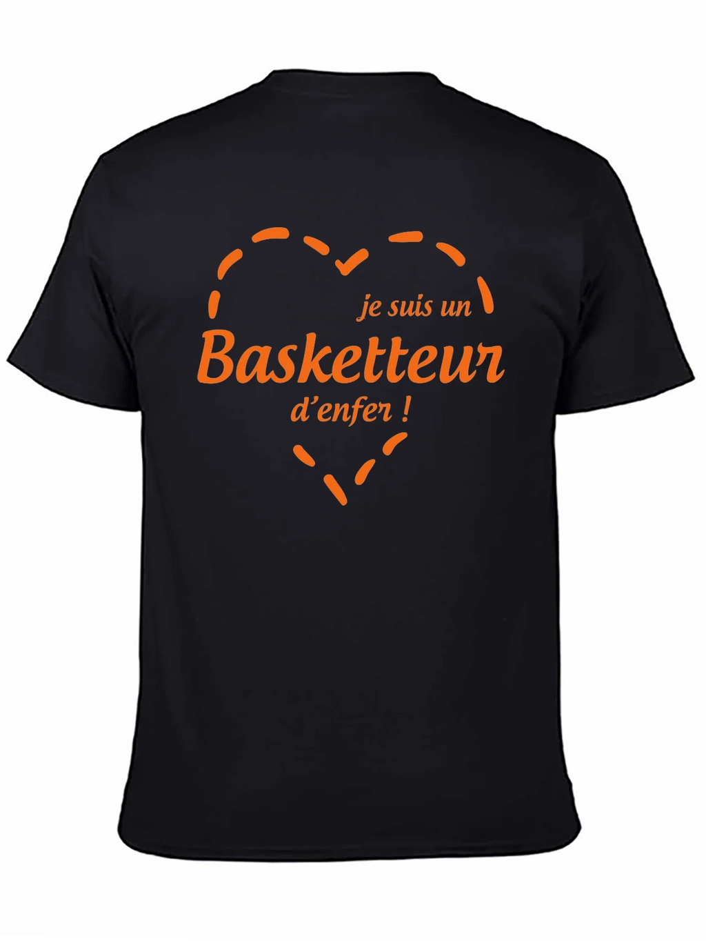 Je Suis Un Basketteur denfer! T-Shirt product image 4