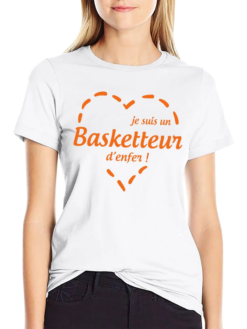 Je Suis Un Basketteur denfer! T-Shirt product image 8
