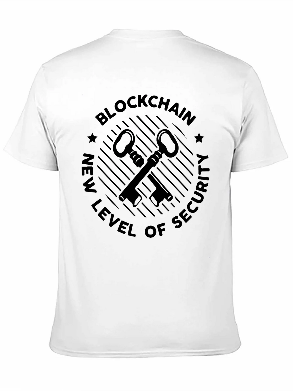 Blockchain Security Keys T-Shirt - New Level of product image 9