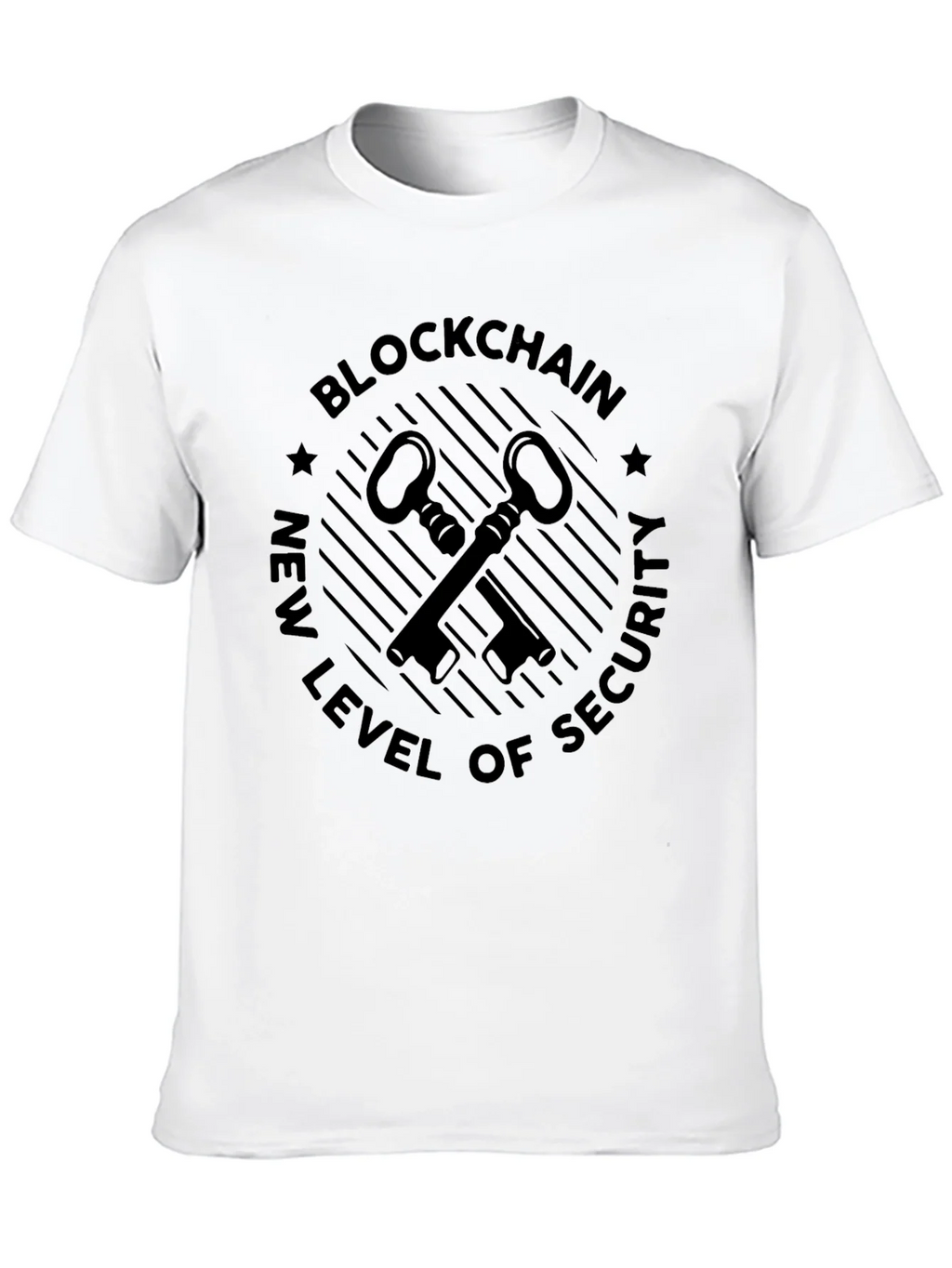 Blockchain Security Keys T-Shirt - New Level of product image 8