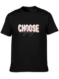 Choose Joy Black T-Shirt product image 1