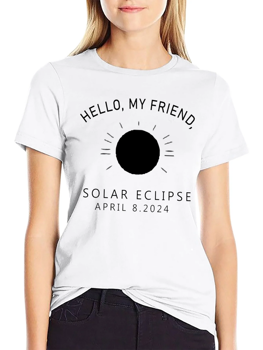 Solar Eclipse April 8 2024 T-Shirt product image 8